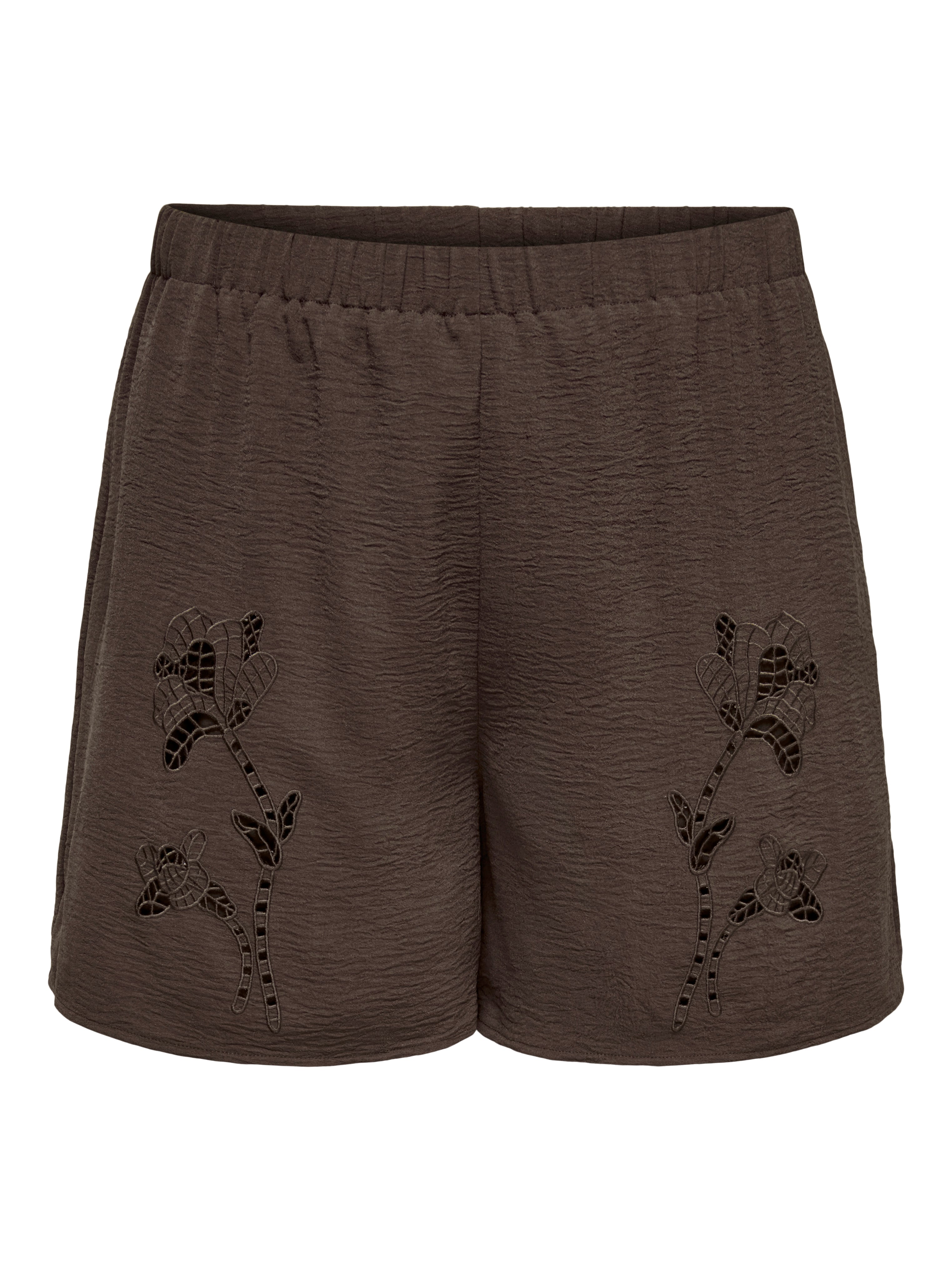 Only Caramkoma Damen Shorts Chocolate Marti