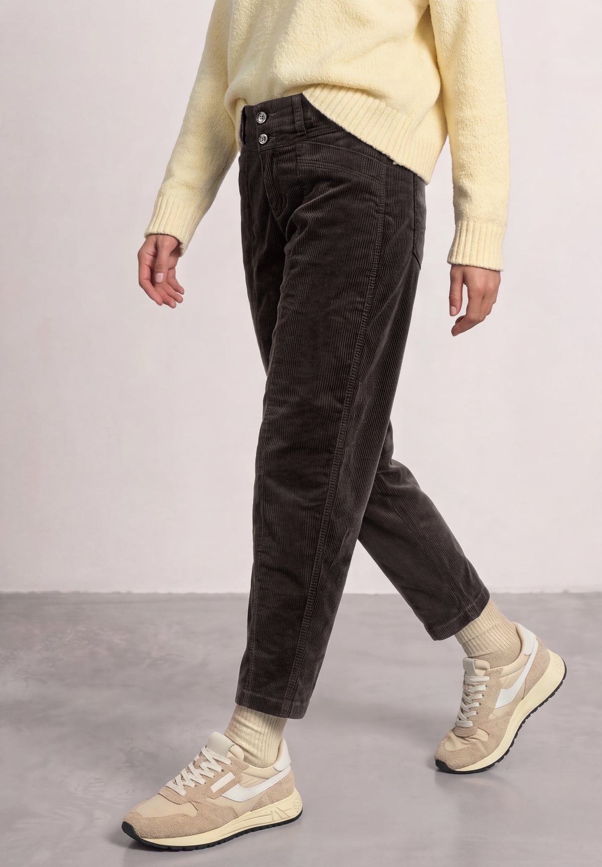 Street One Damen Hosen Black Cof