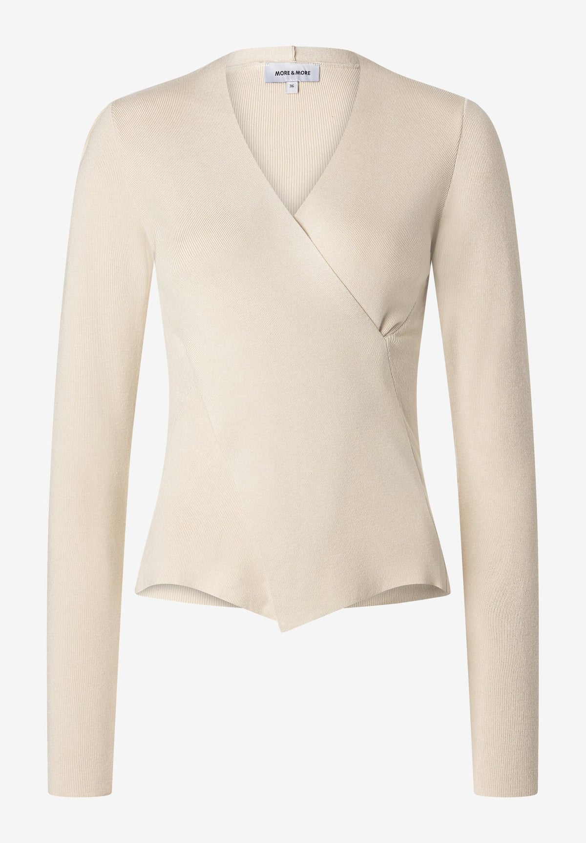 More & More Damen Pullover Powder Cre
