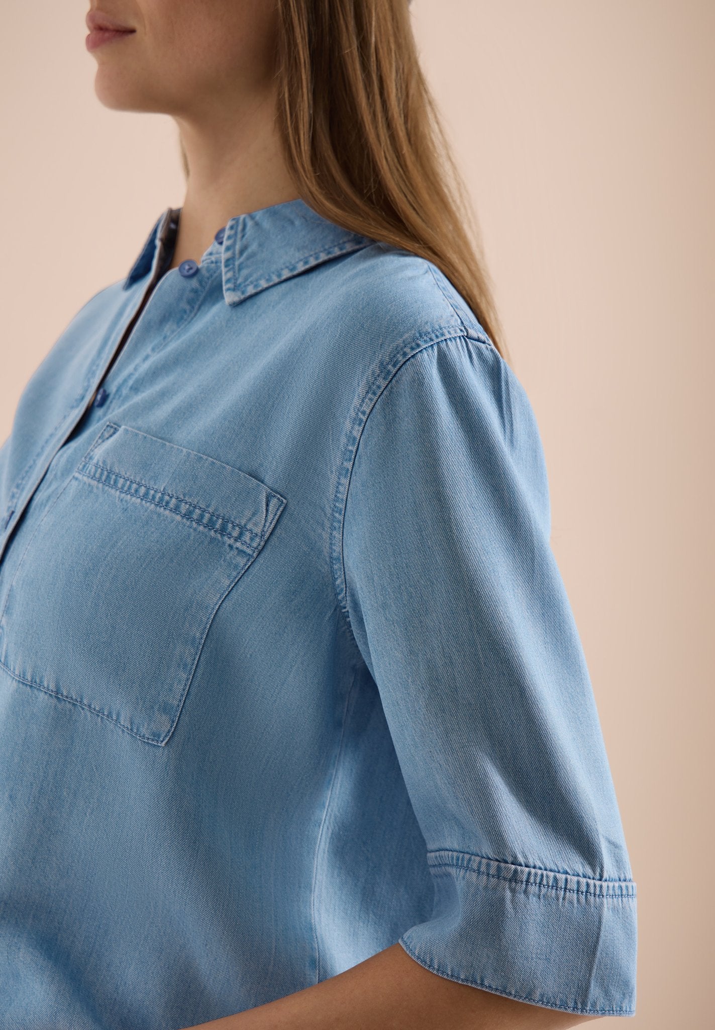 Cecil Damen Blusen Light Blu
