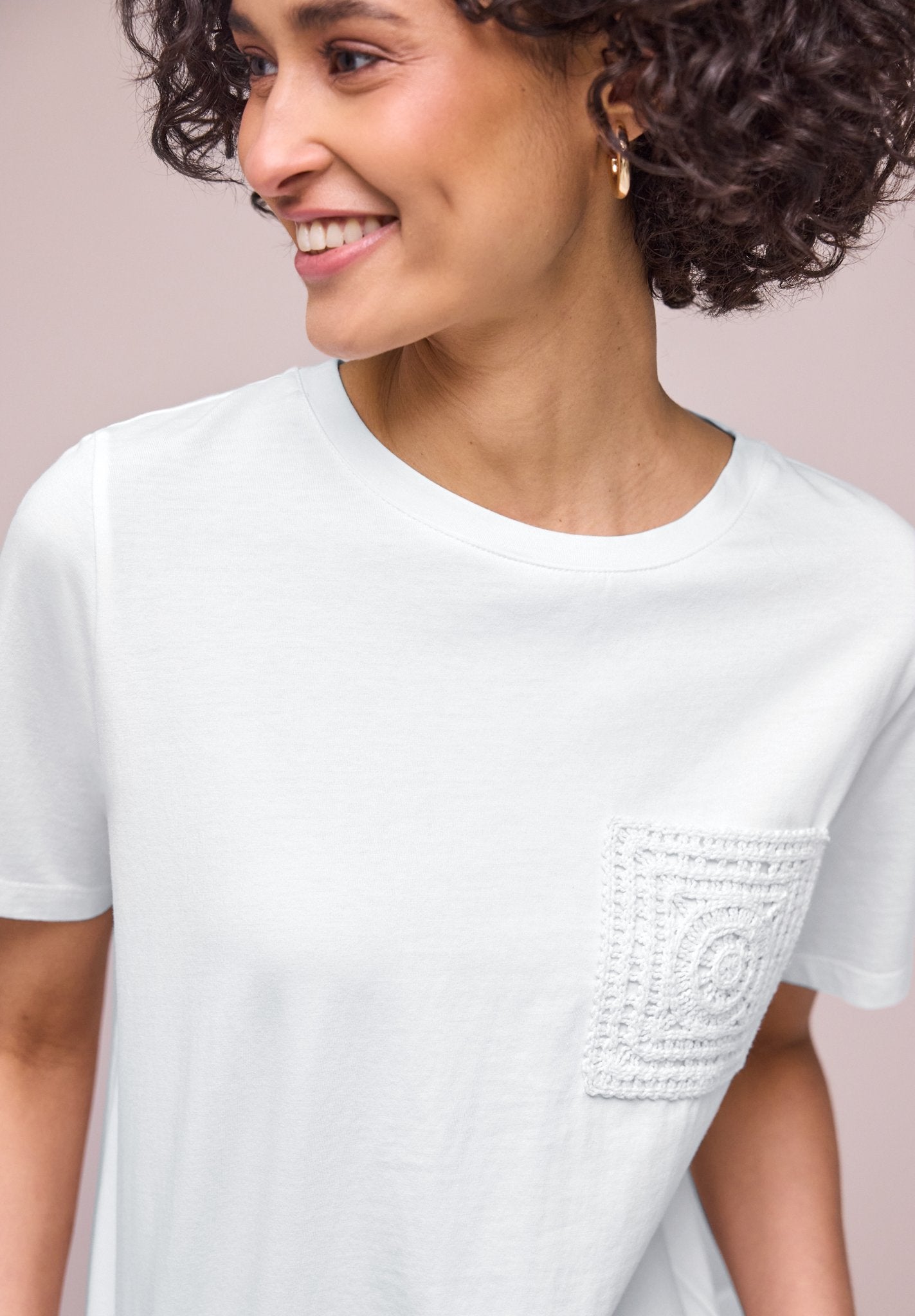 Street One Damen T-Shirts Off White
