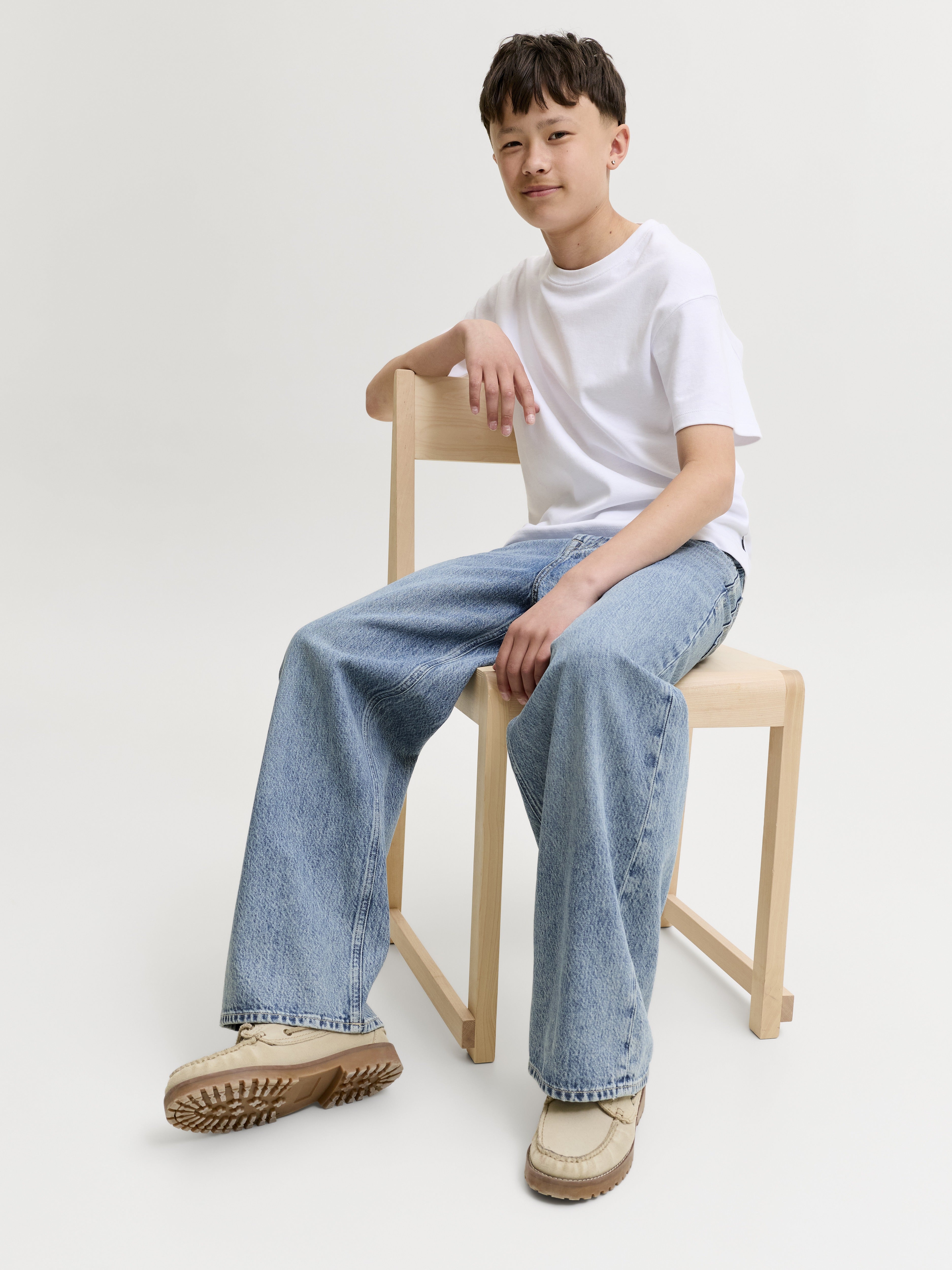 Jack & Jones Jungen Hosen & Shorts Blue Denim
