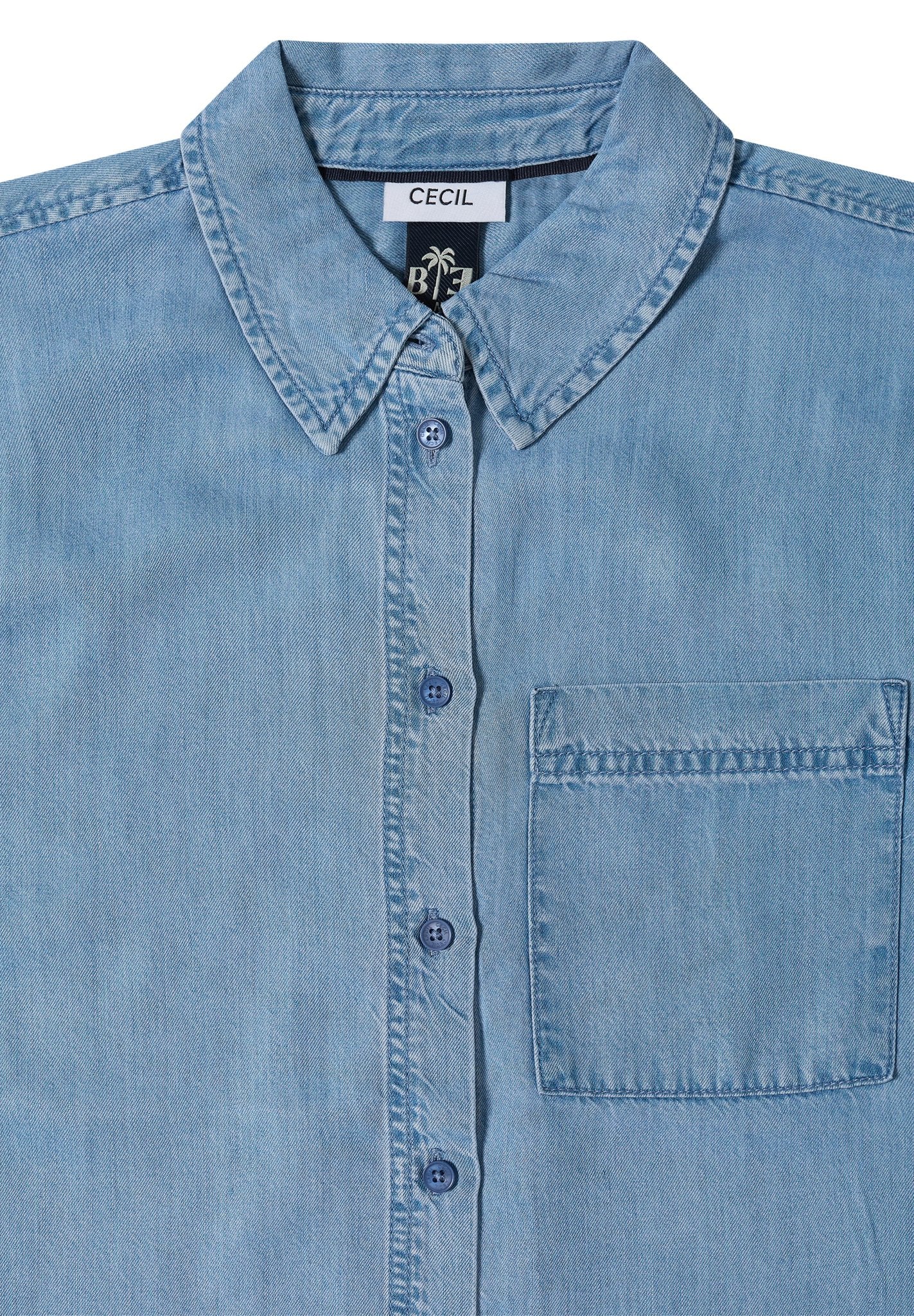 Cecil Damen Blusen Light Blu