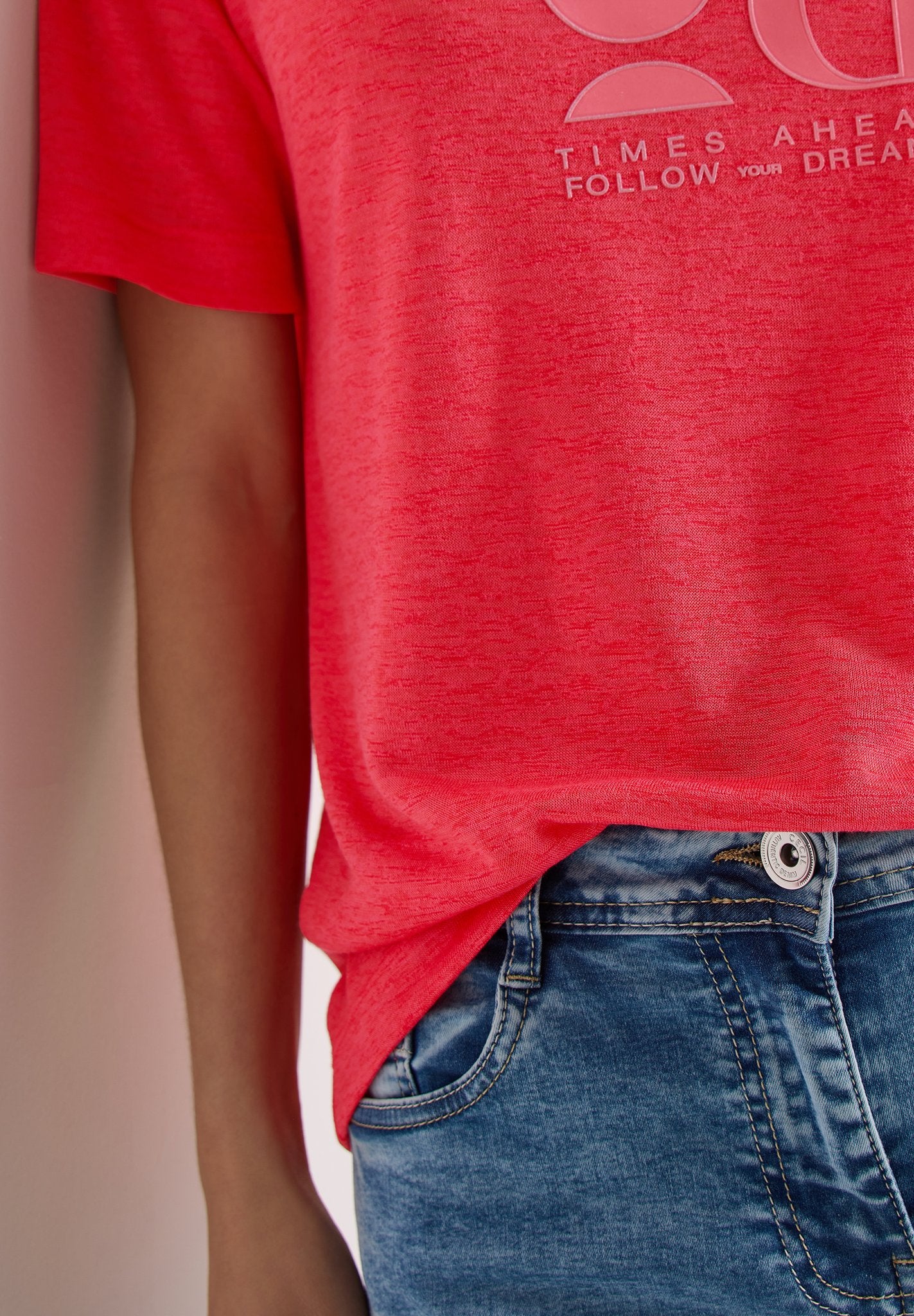 Cecil Damen T-Shirts Fresh Red