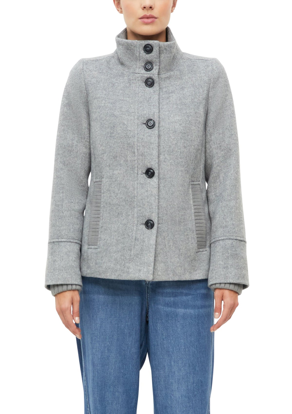 S. Oliver red Damen Jacken Q Grey/Black