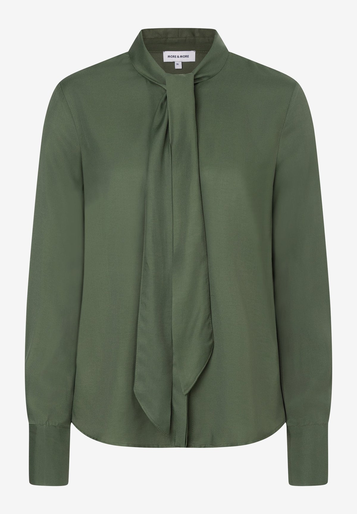 More & More Damen Blusen Forest Gre