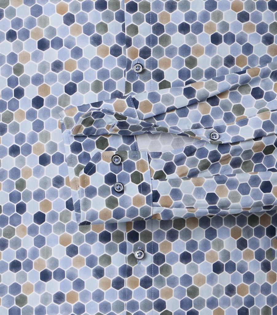 Venti Herren Hemden lang Blau