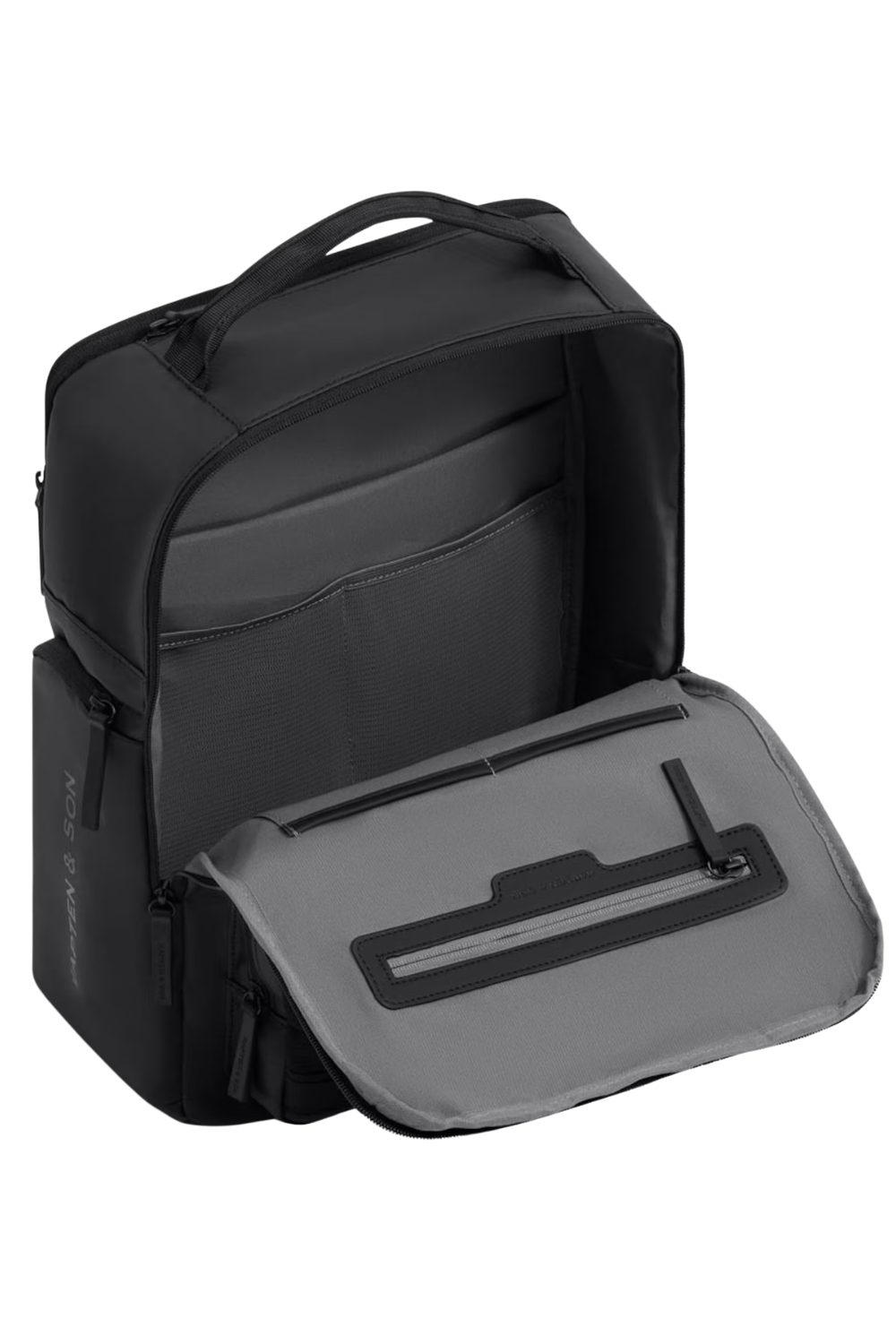 Kapten & Son Rucksack All Black