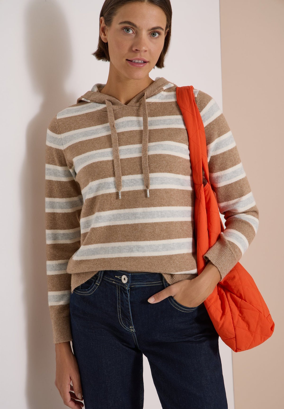 Cecil Damen Pullover Creamy Mo
