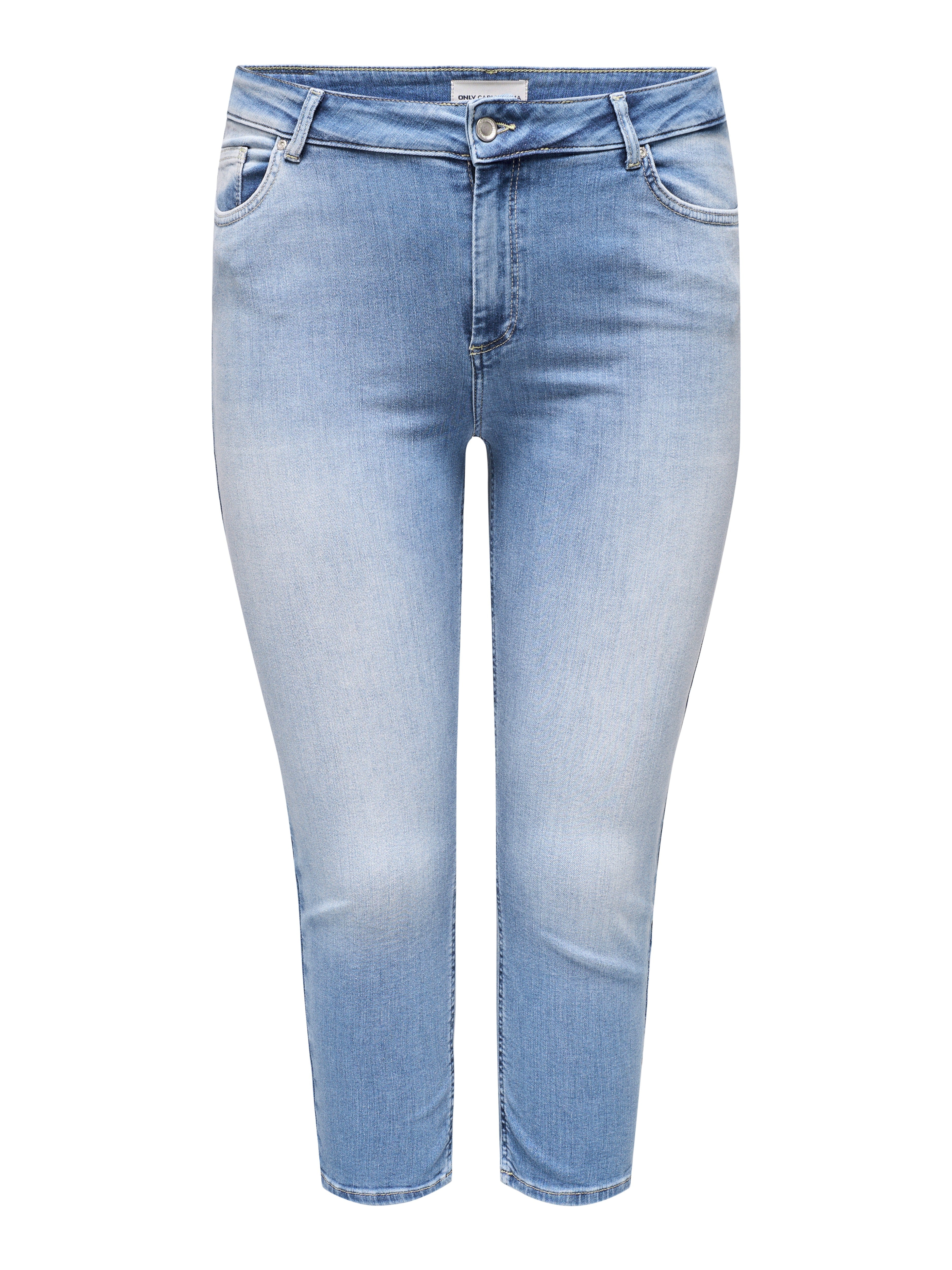 Only Carmakoma Damen Jeans Light Medium Bl