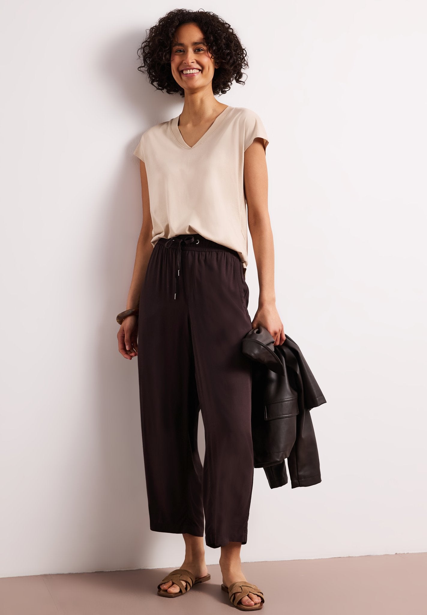 Street One Damen Hosen Deep Eart