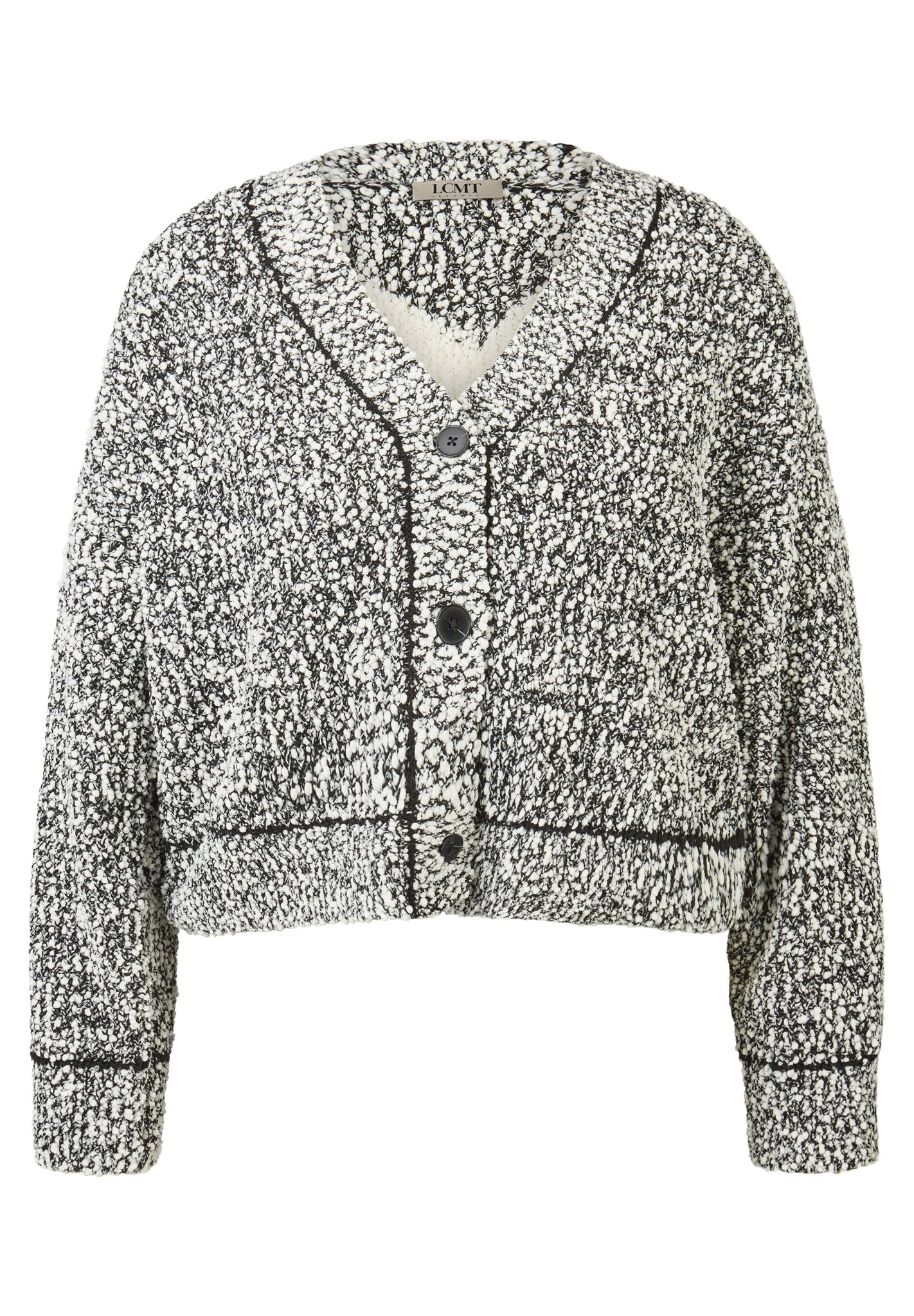 Le Comte Damen Strickjacken Schwarz