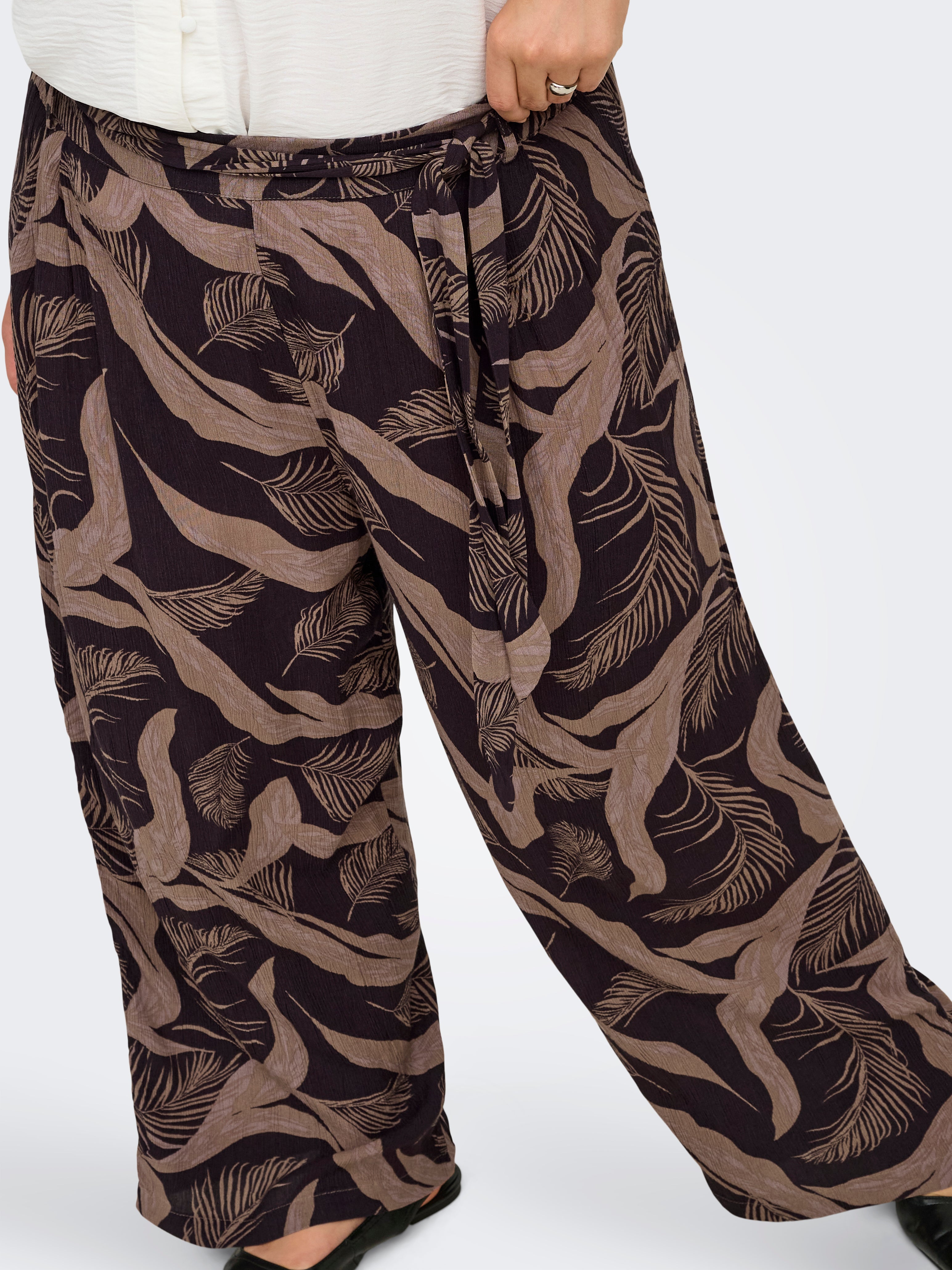 Only Caramkoma Damen Hosen Shopping Bag/Up