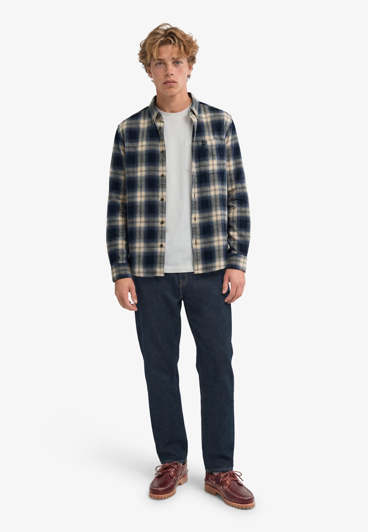 Superdry Herren Hemden lang Yk Cedar Check