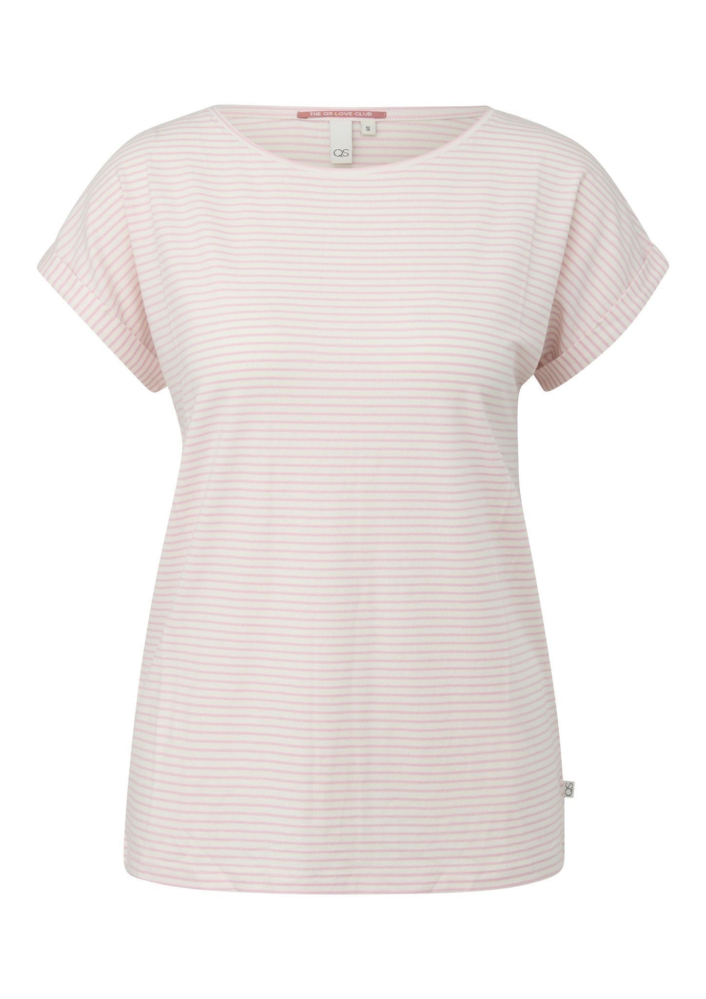 QS by S.Oliver Damen T-Shirts Lilac/Pink