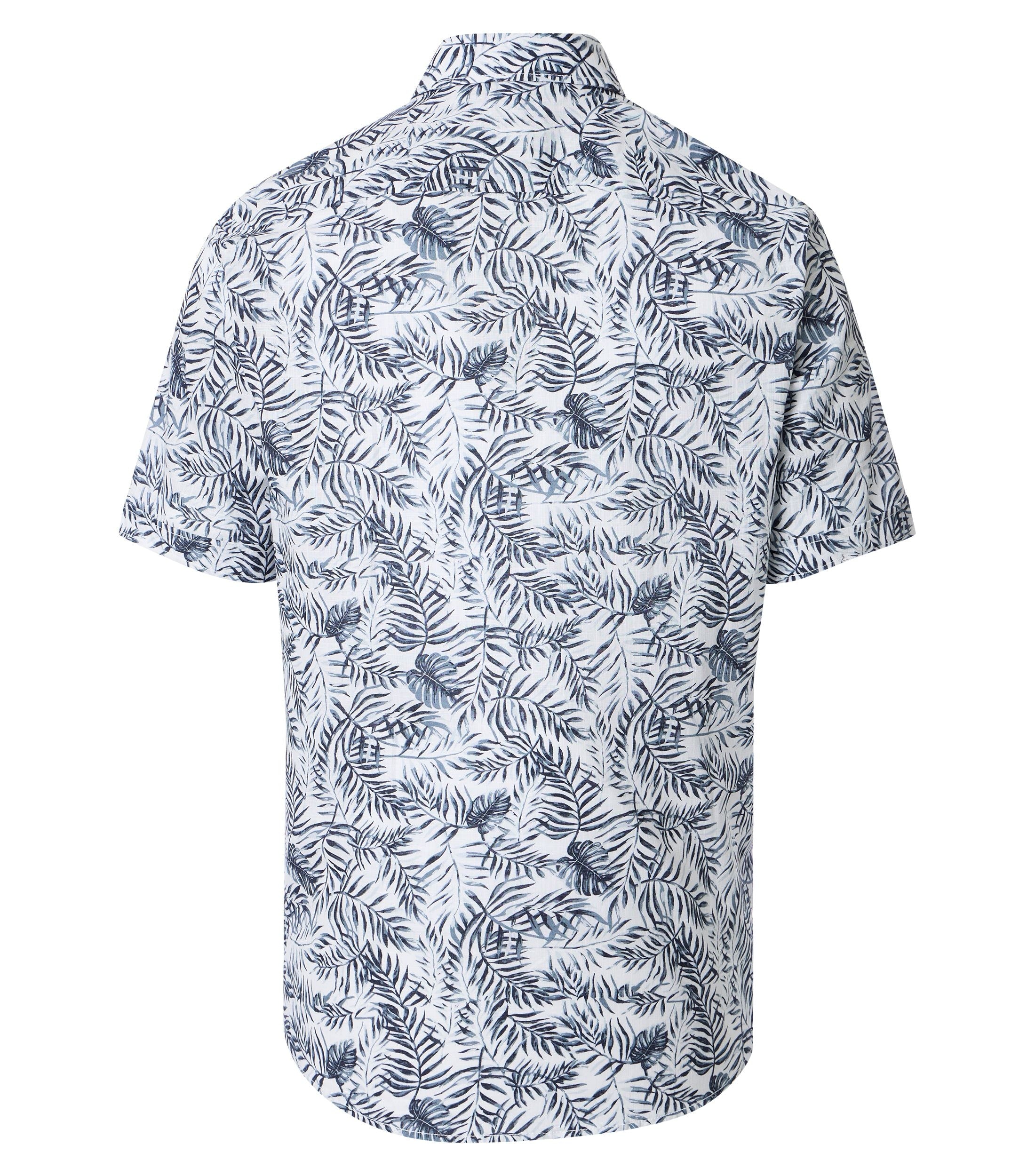 Casa Moda Herren Hemden kurz Blau