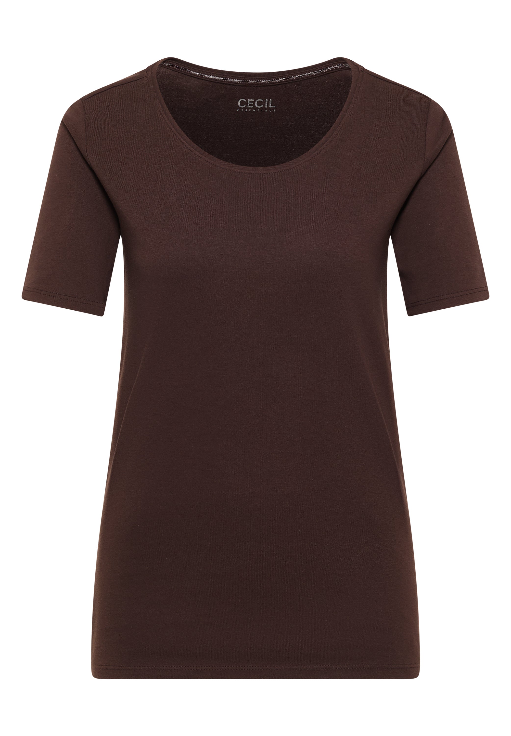 Cecil Damen T-Shirts Brown Cac