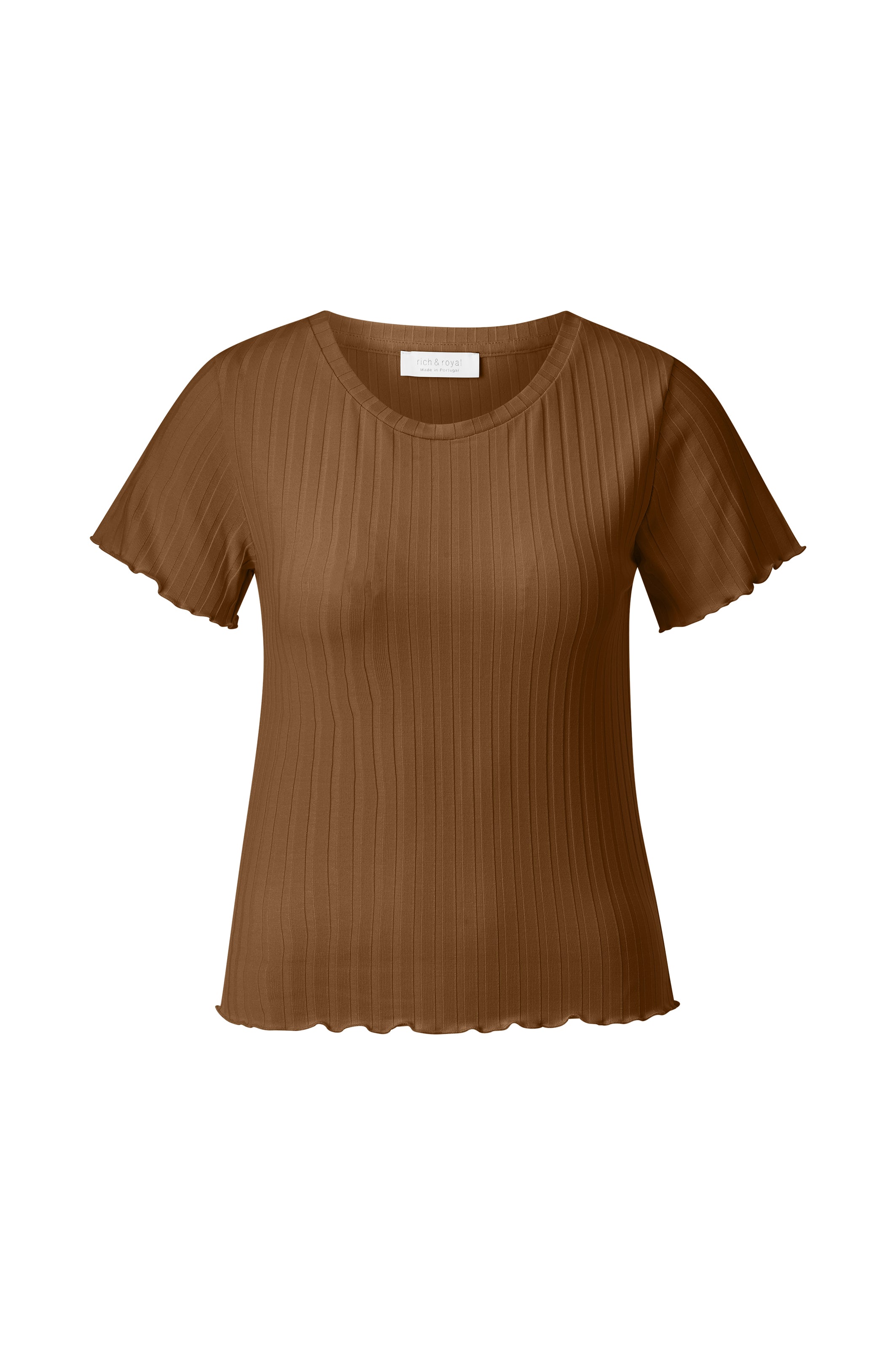 Rich & Royal Damen T-Shirts Coconut Bark