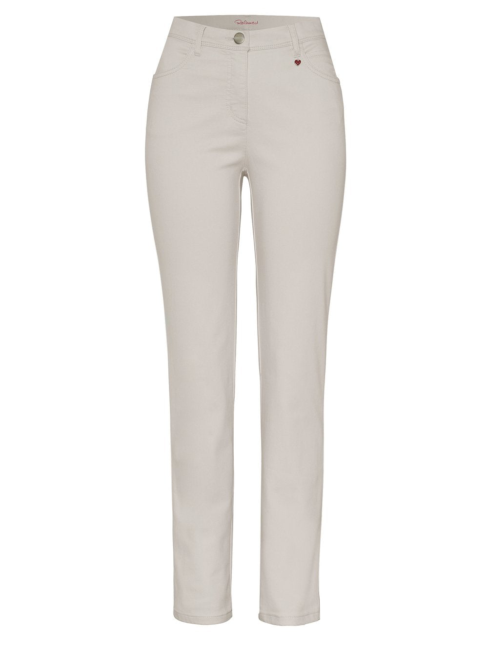 Toni Dress Damen Hosen Silbergrau