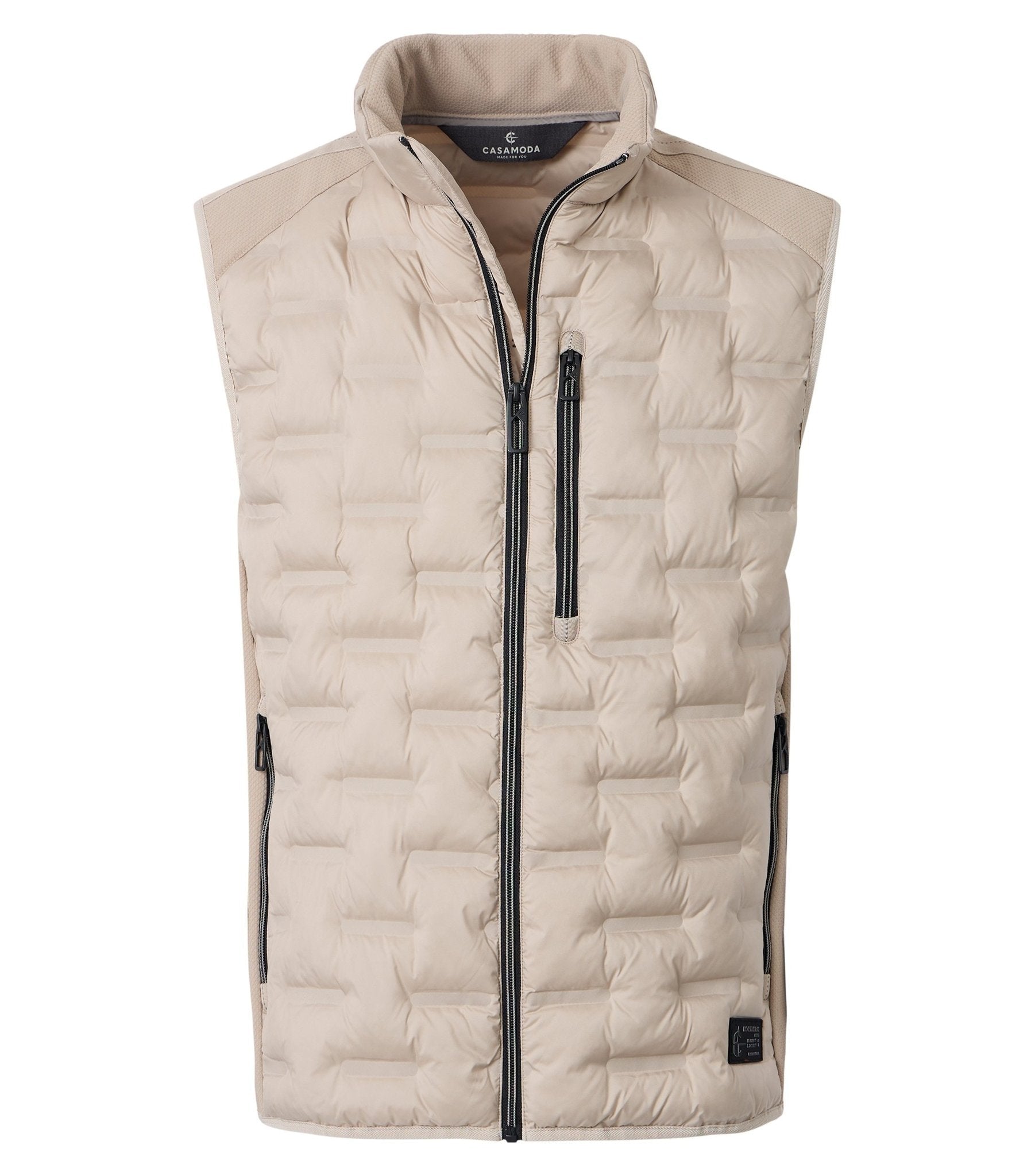 Casa Moda Herren Westen Beige