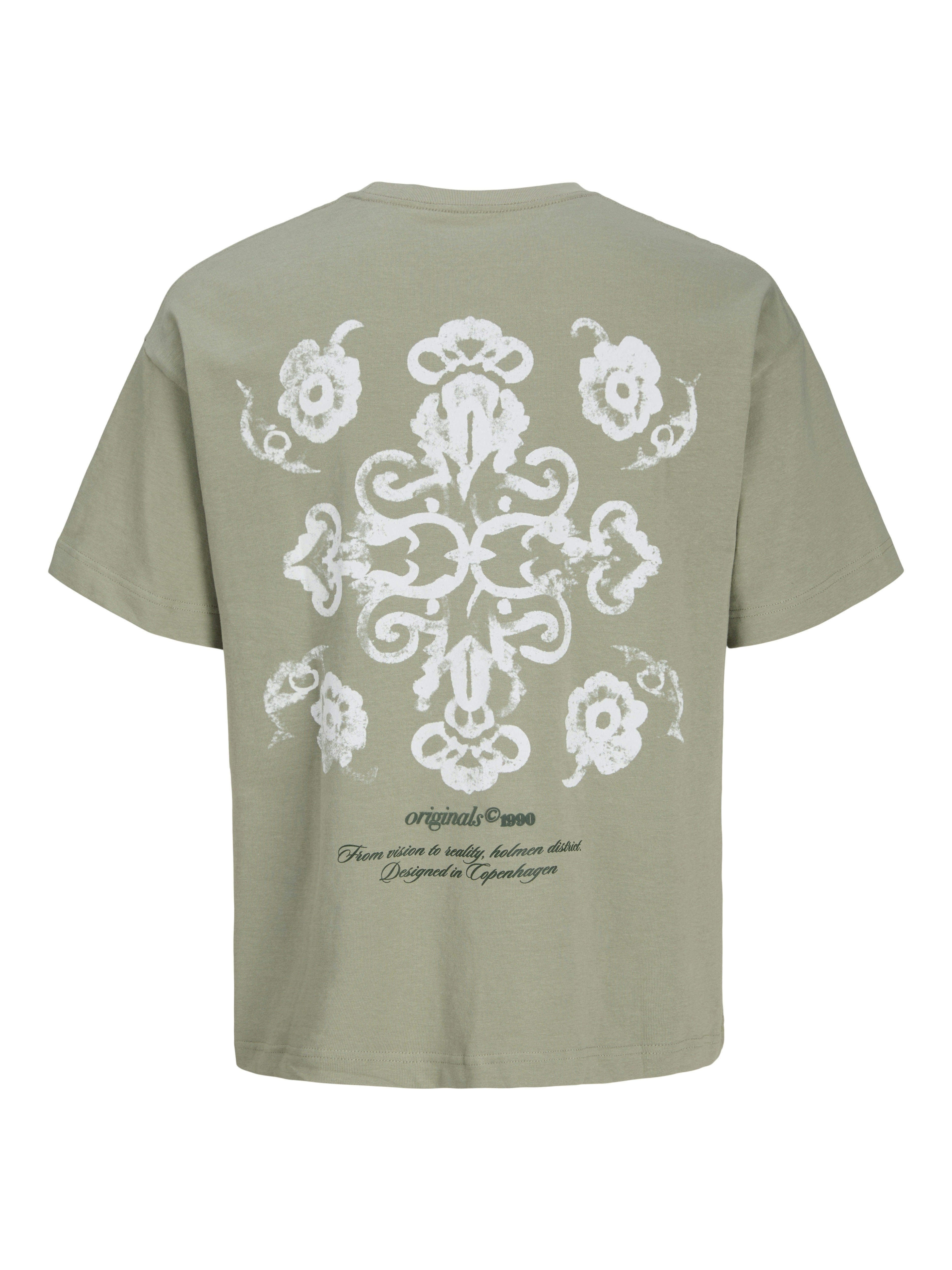 Jack & Jones Herren T-Shirts kurz Seagrass