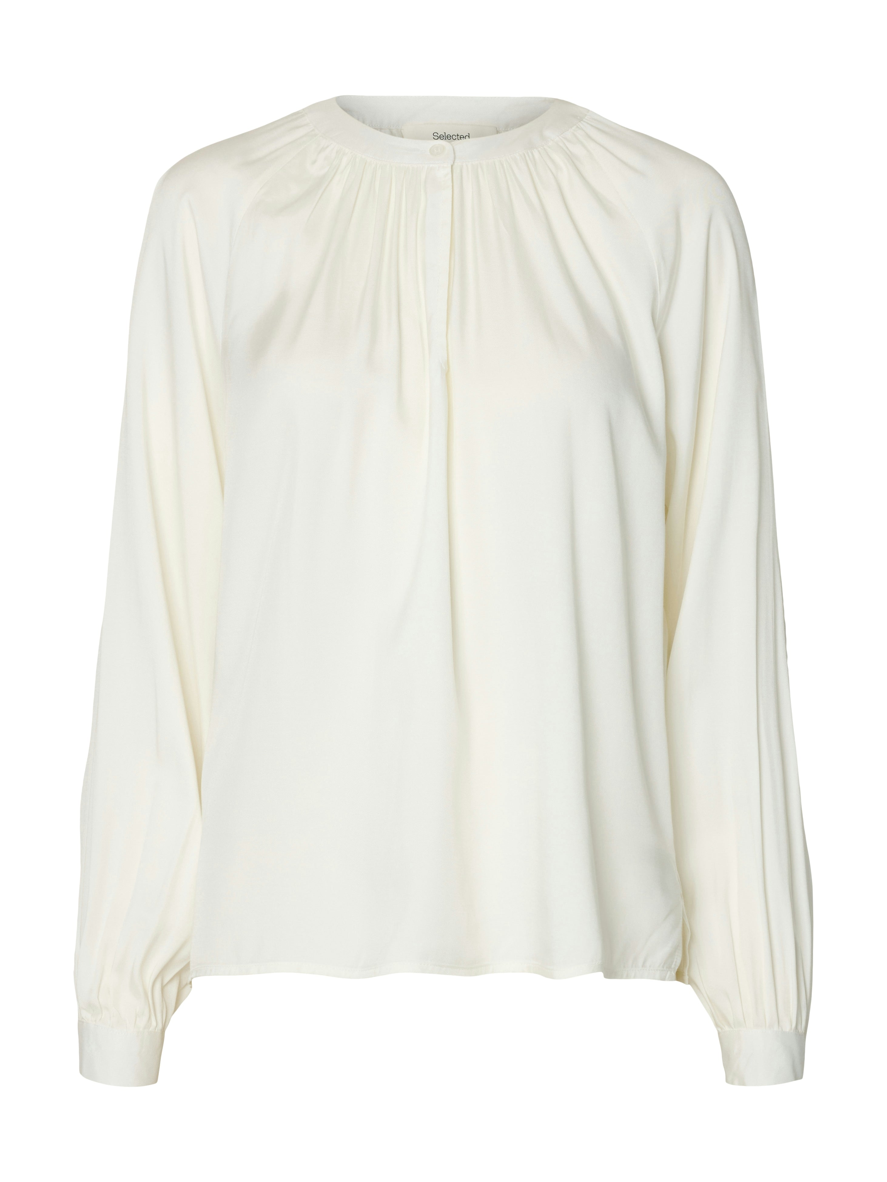Selected Femme Damen Blusen Egret