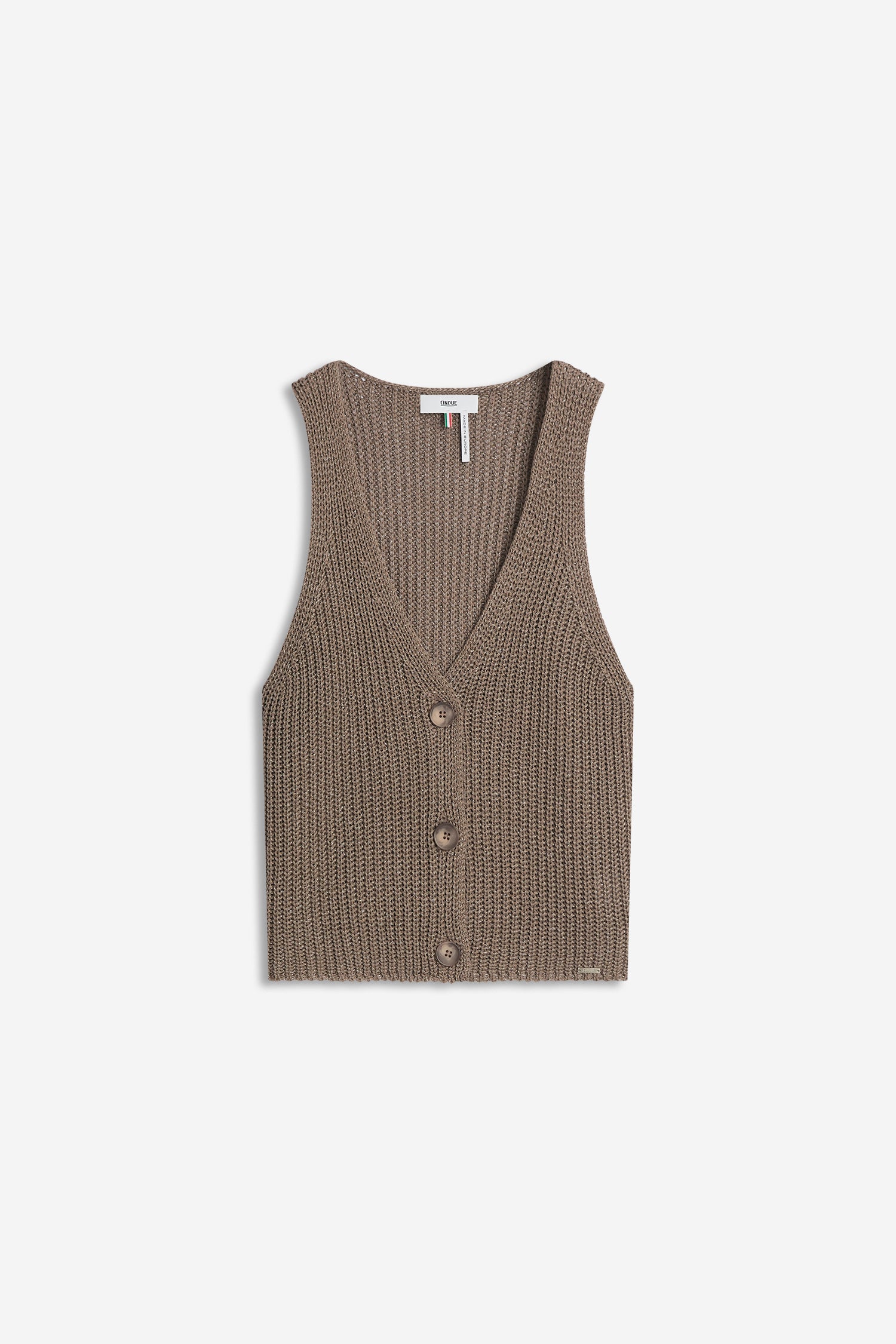 Cinque Damen Pullover Dunkelbraun