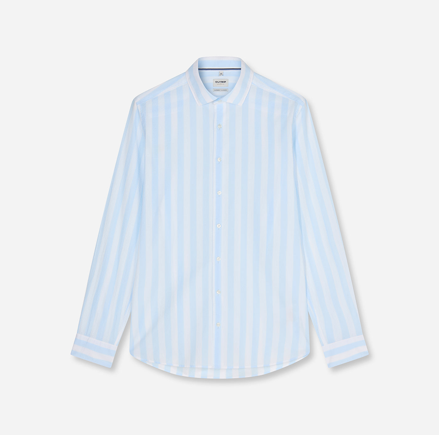 Olymp Herren Hemden lang Hellblau