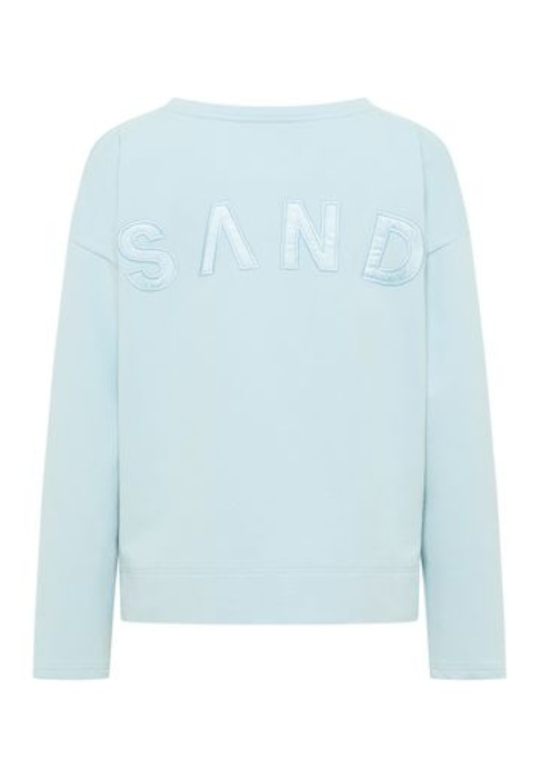 Elbsand Damen Sweatshirts Blue Fog