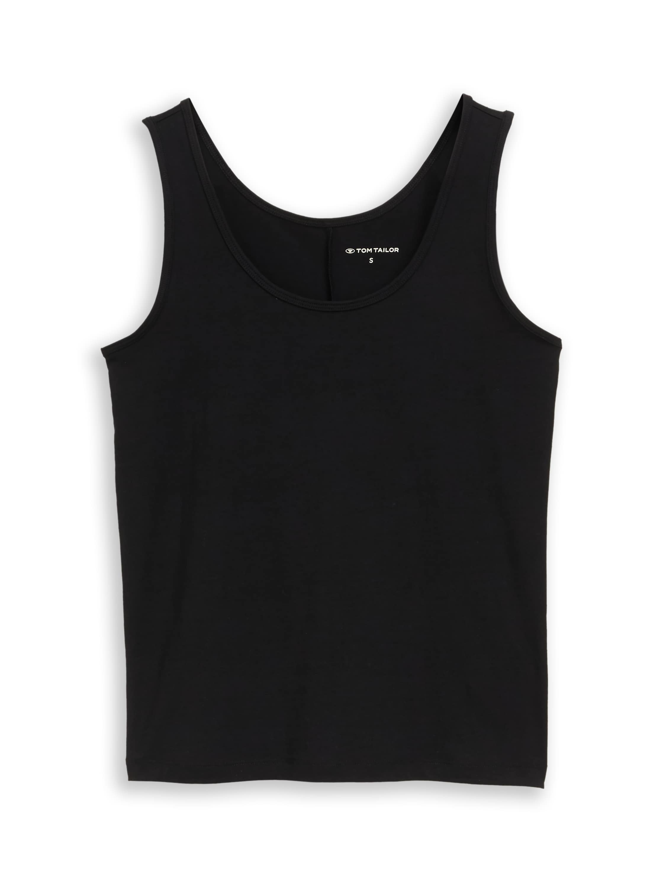 Tom Tailor Damen T-Shirts Deep Black
