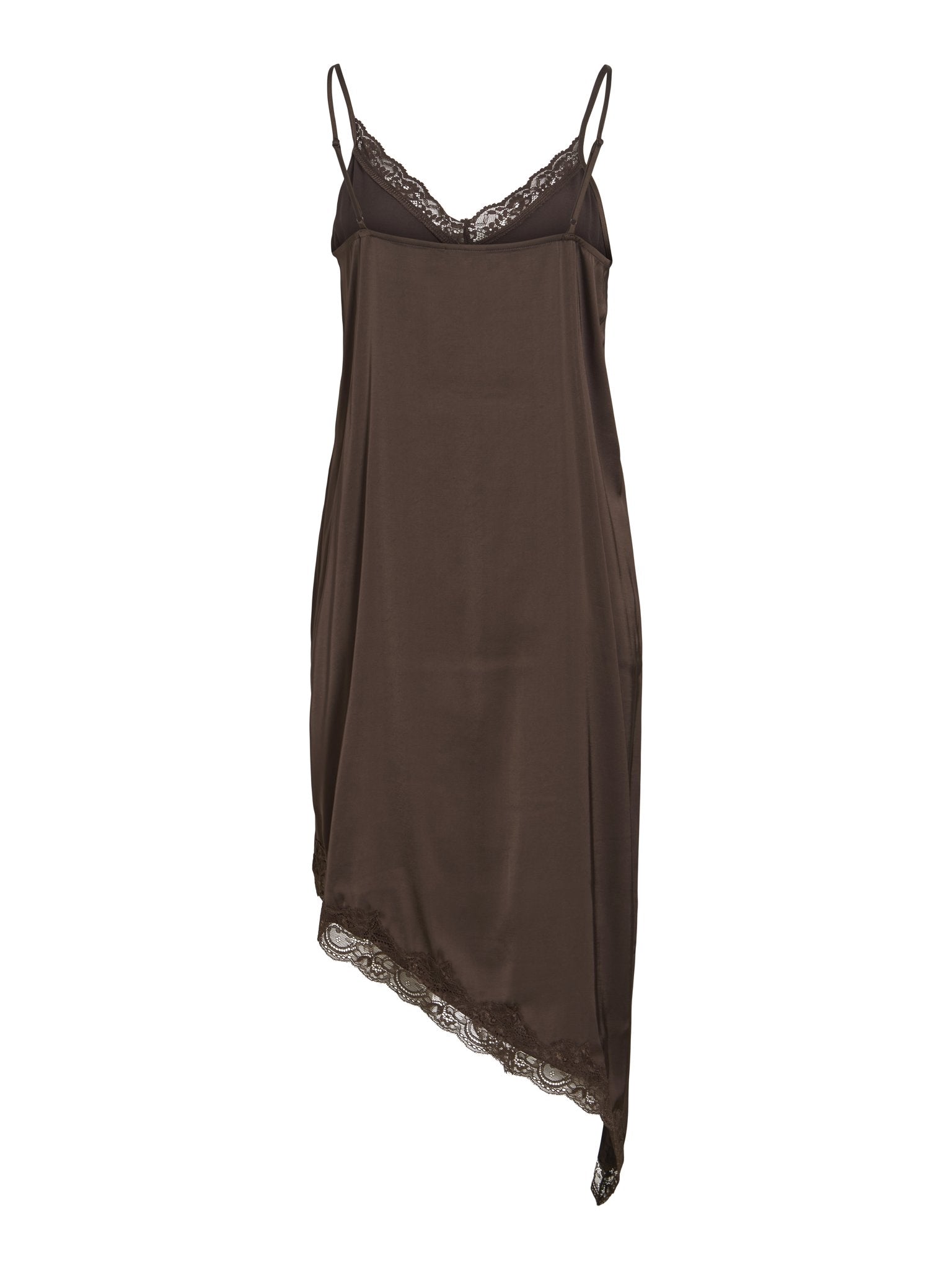 Vila Damen Kleider Coffee Bean