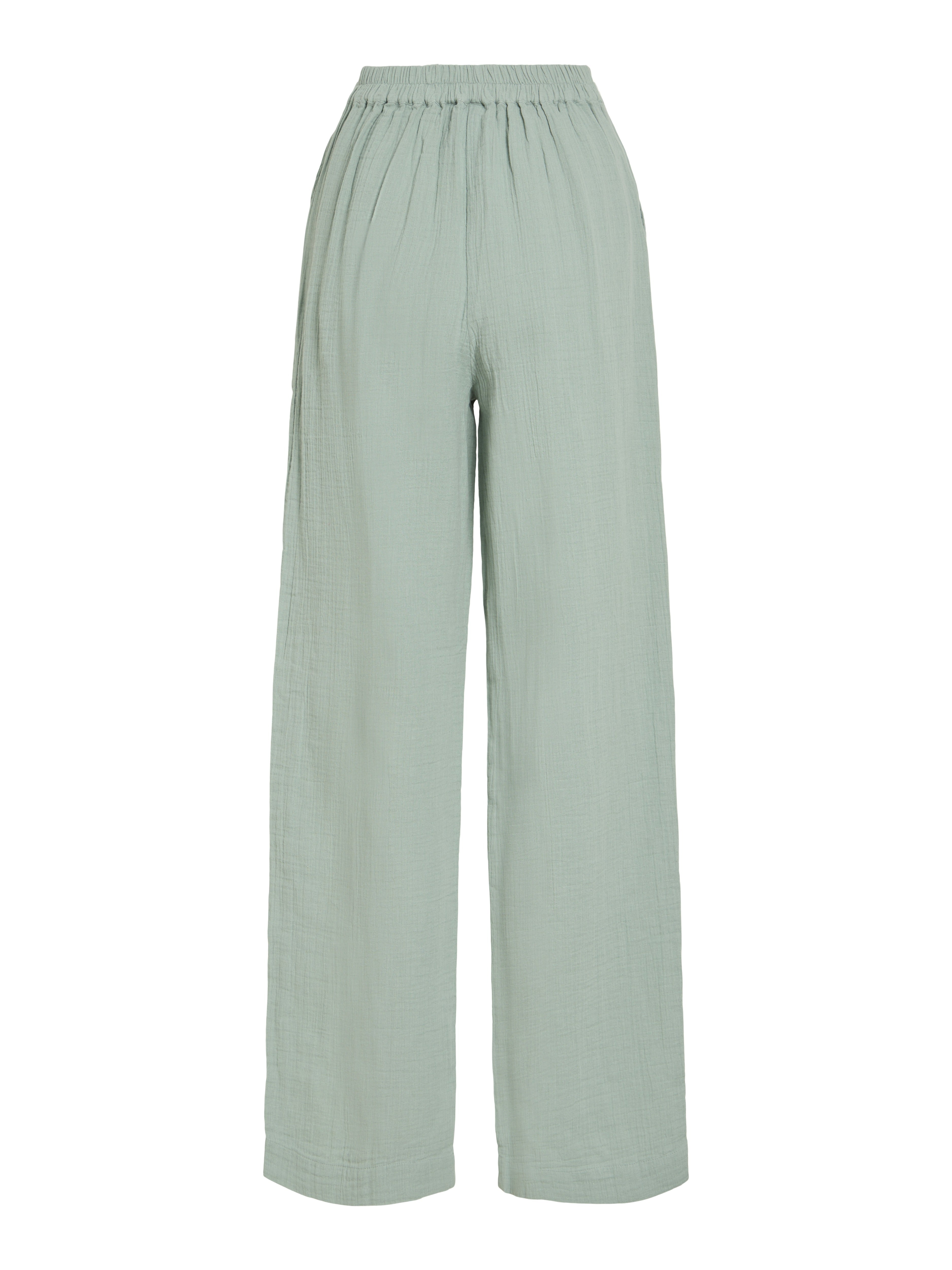 Vila Damen Hosen Blue Surf