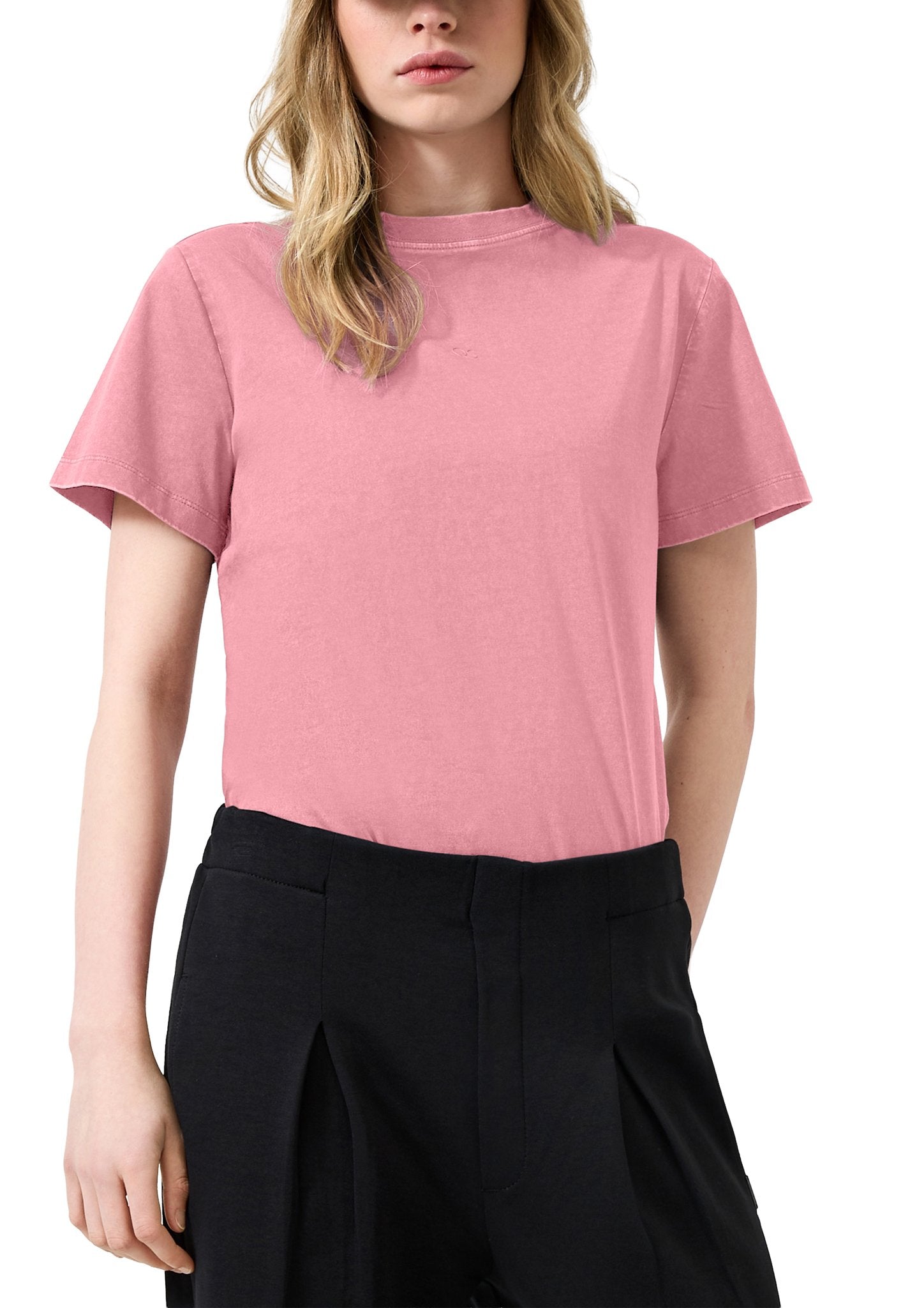 QS by S.Oliver Damen T-Shirts Lilac/Pink