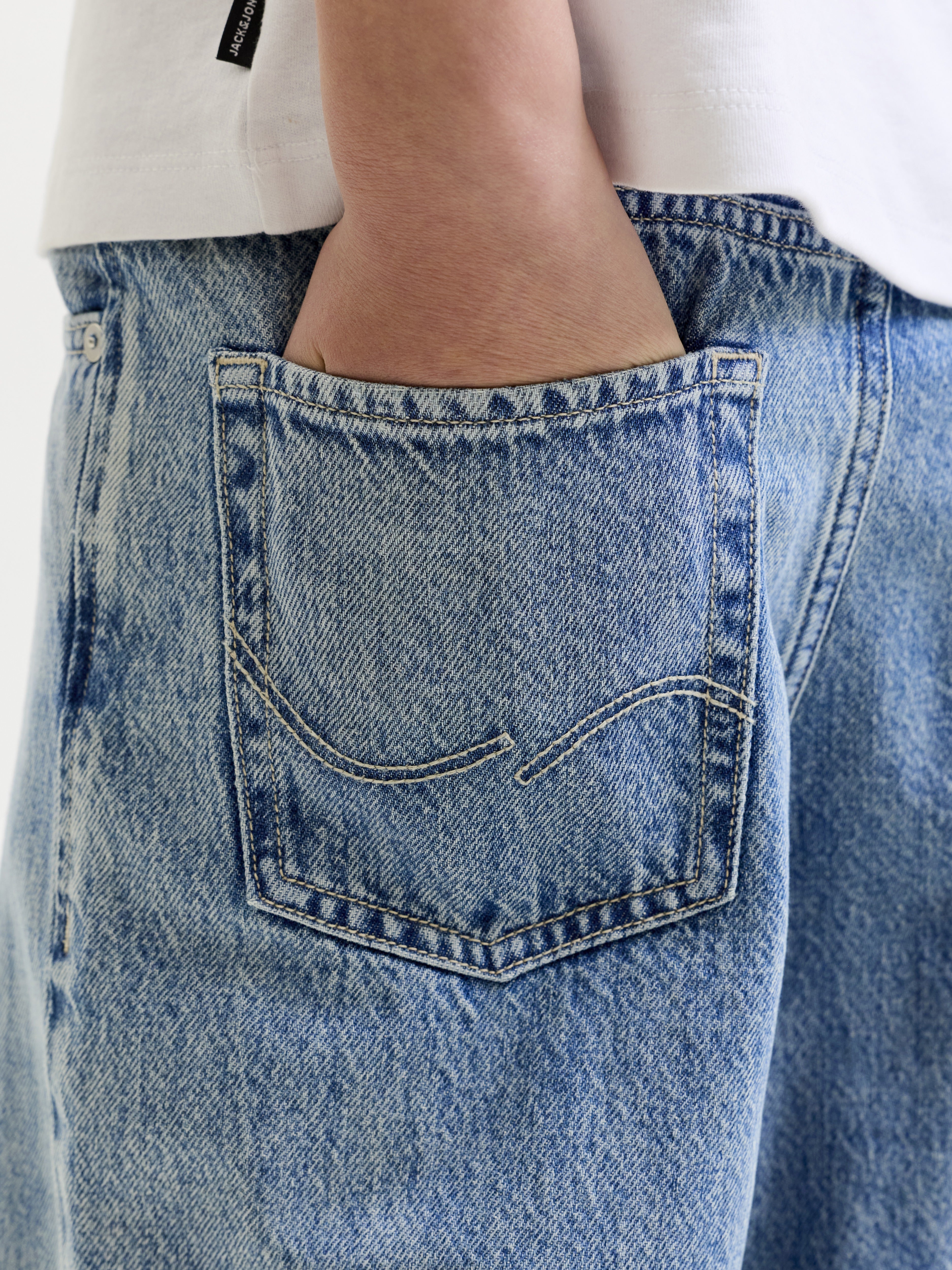 Jack & Jones Jungen Hosen & Shorts Blue Denim