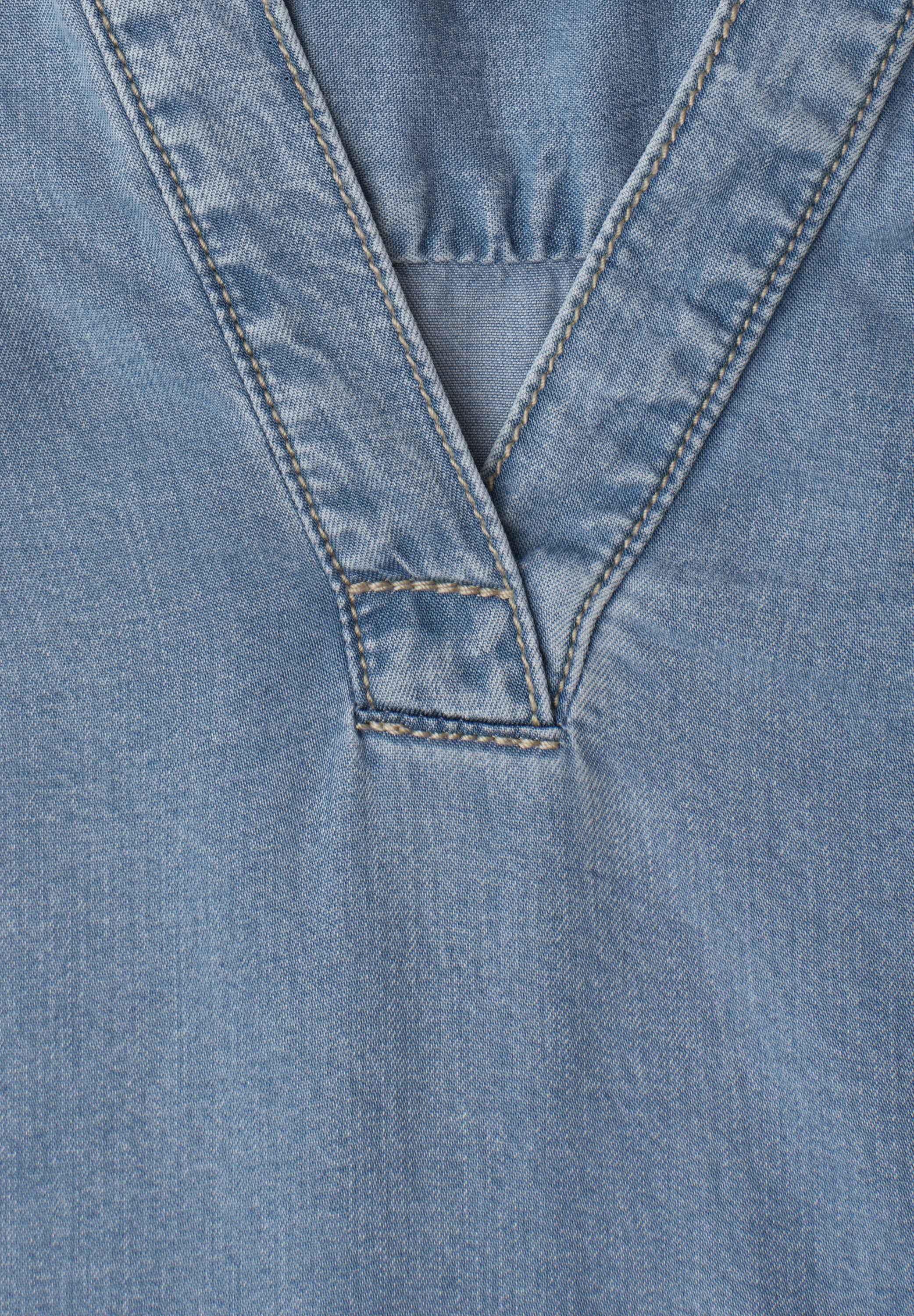 Street One Damen Blusen Light Blu