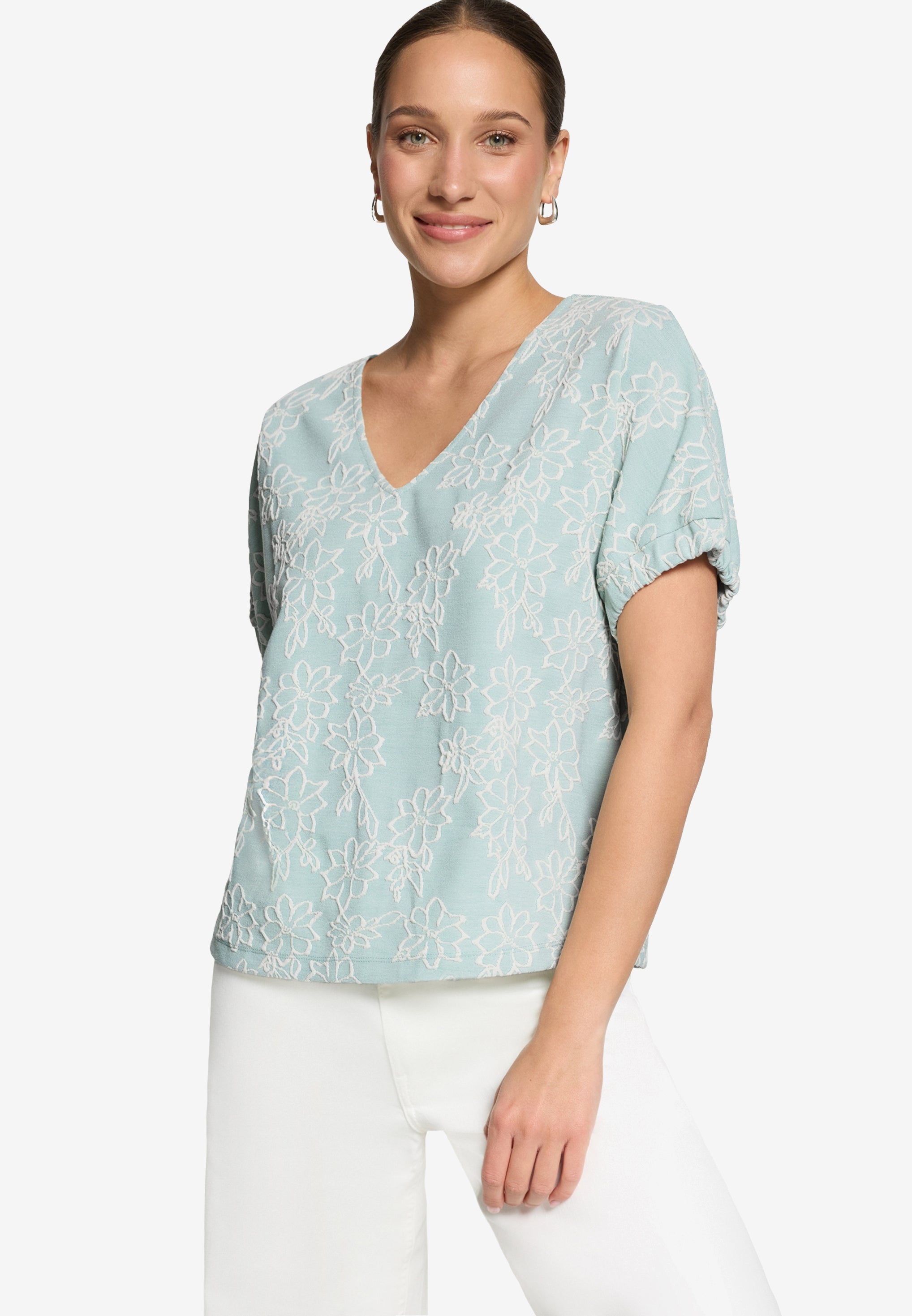 Zero Damen Sweatshirts Blue/Cream