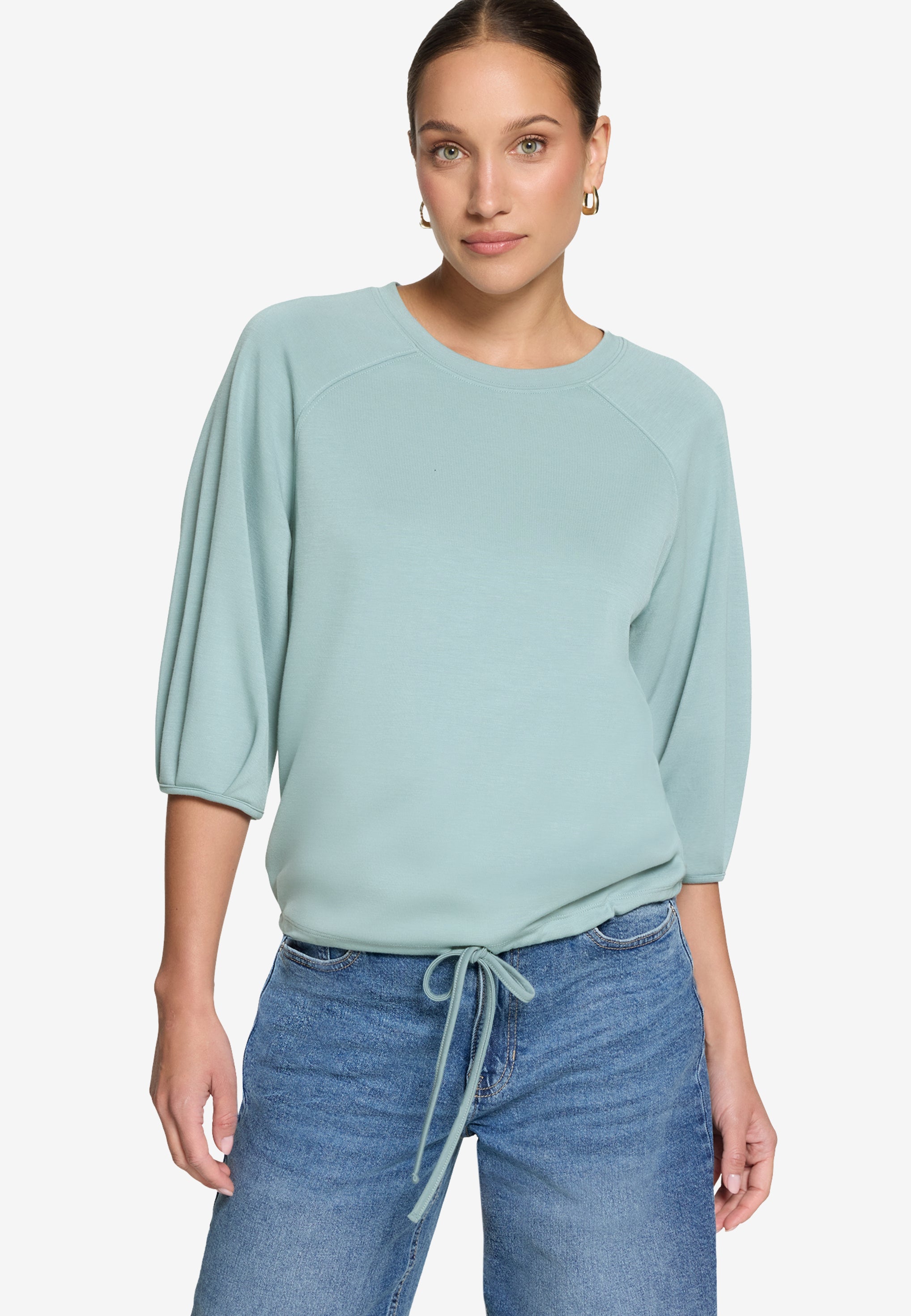 Zero Damen Sweatshirts Silver Blue