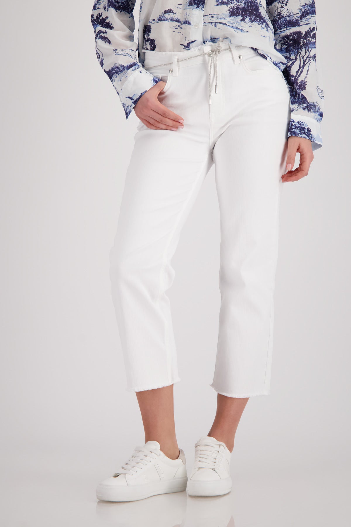 Monari Damen Jeans Cream