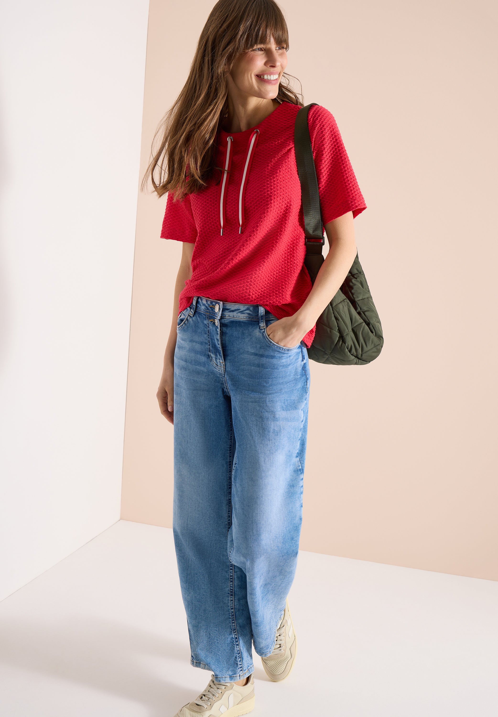 Cecil Damen T-Shirts Glazed Ap