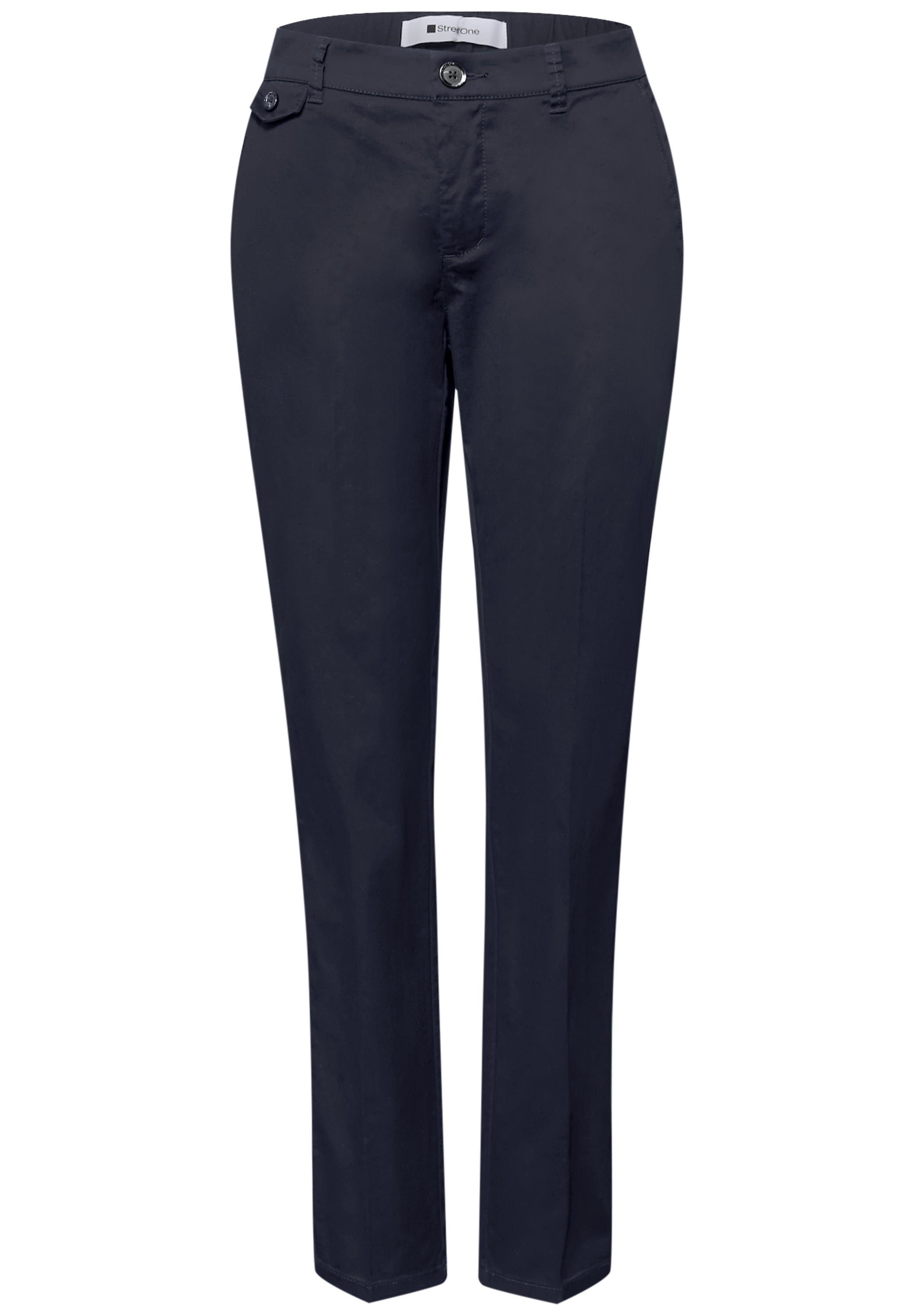 Street One Damen Hosen Deep Blue