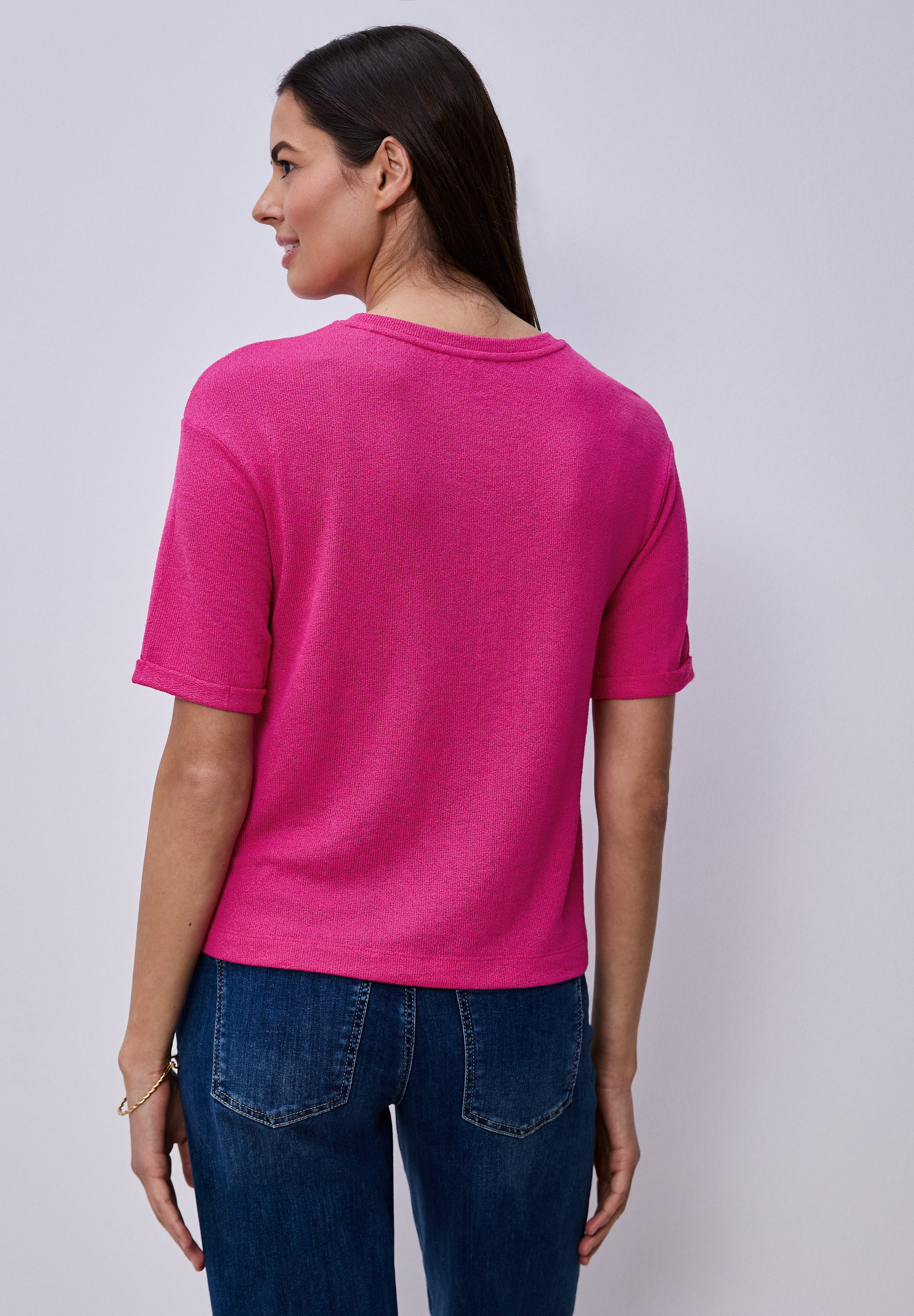 Street One Damen T-Shirts Magenta D