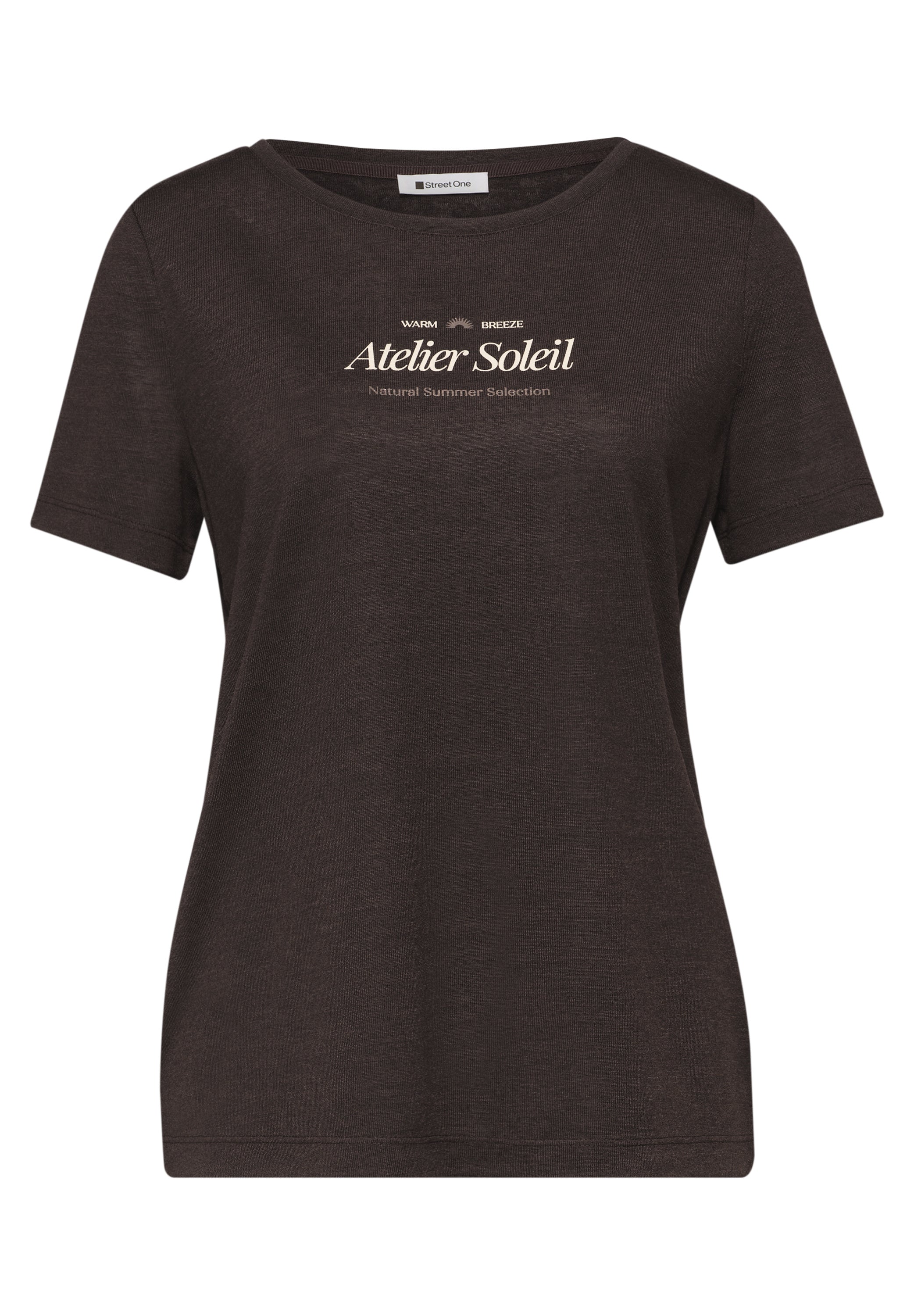 Street One Damen T-Shirts Espresso