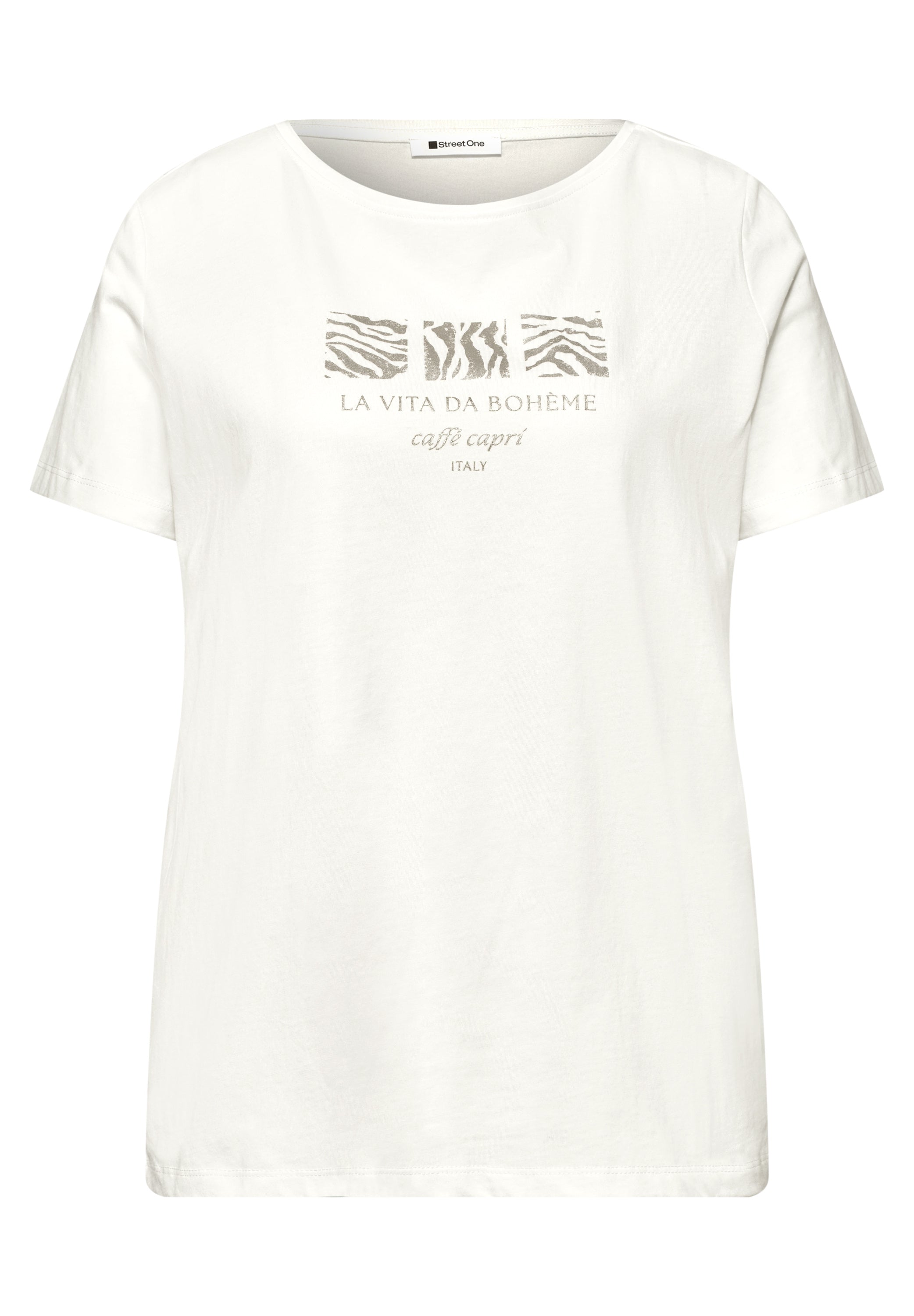 Street One Damen T-Shirts Off White