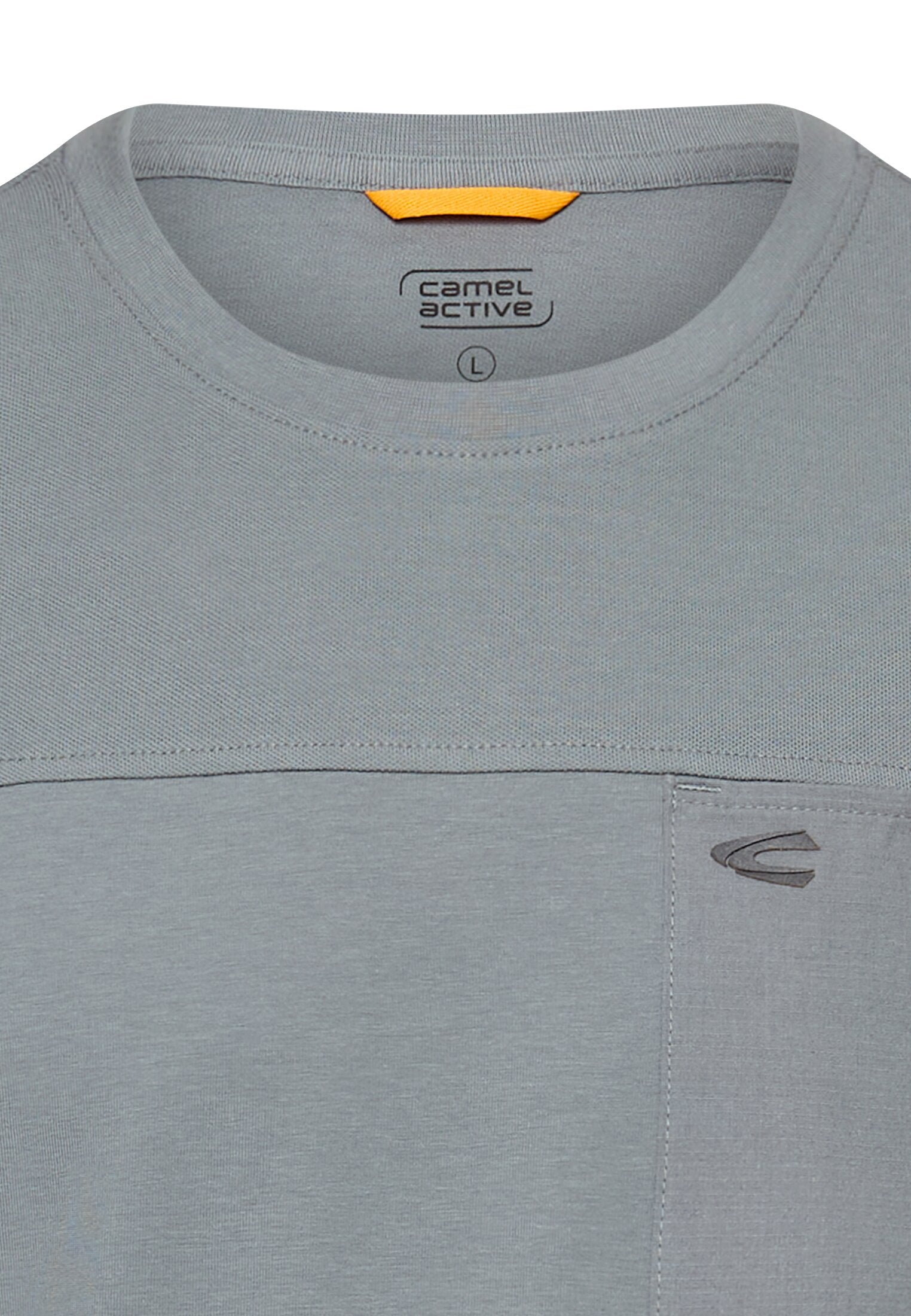 Camel active Herren T-Shirts kurz Stormy Blue