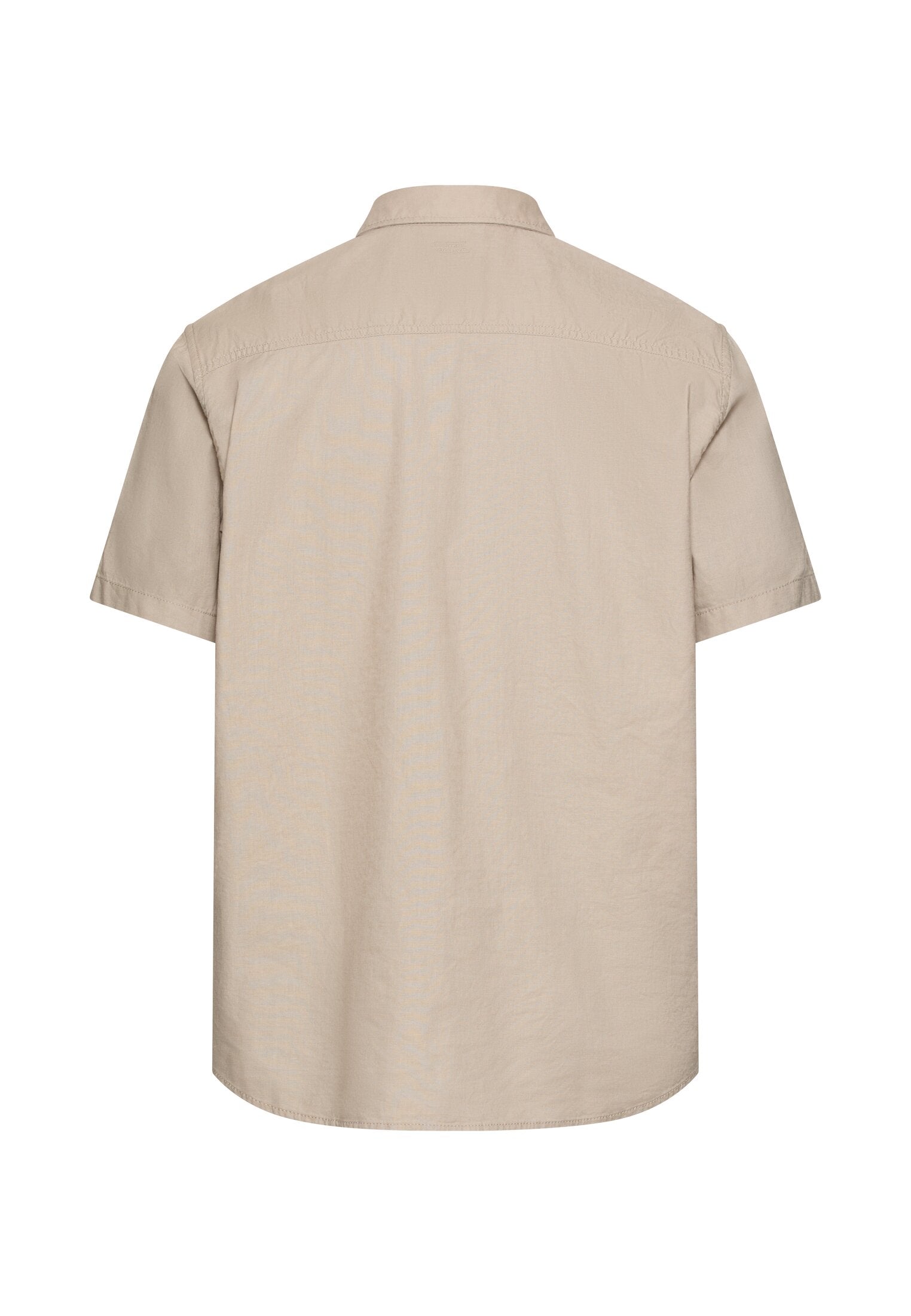 Camel active Herren Hemden kurz Light Beige