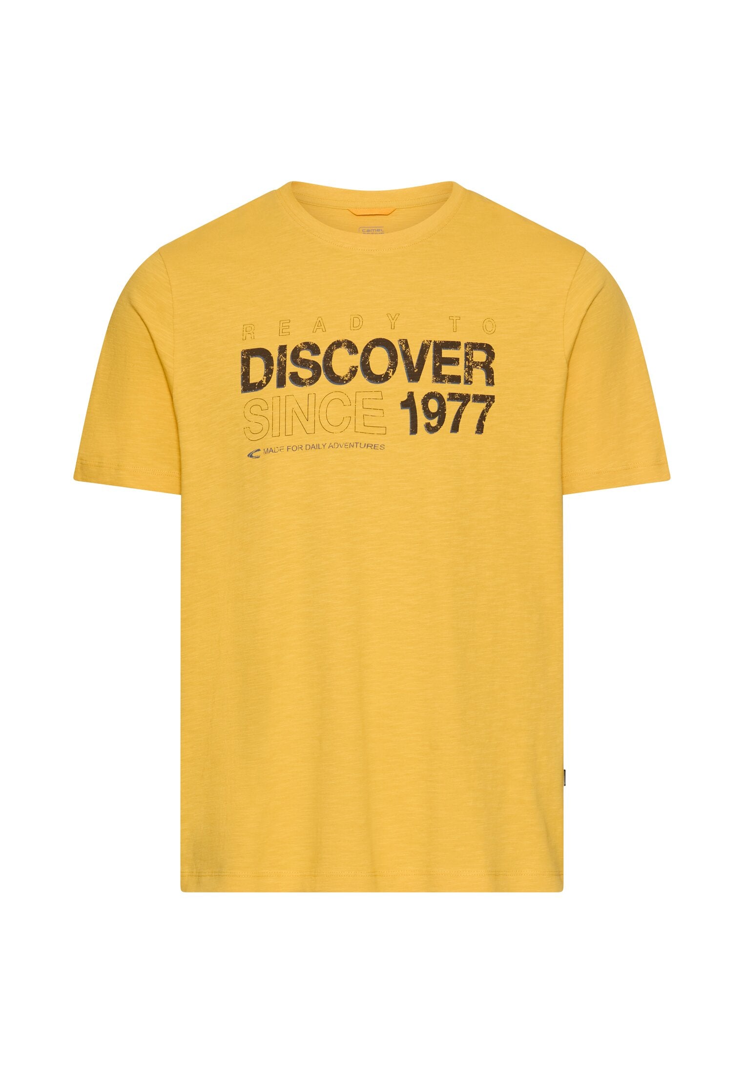 Camel active Herren T-Shirts kurz Sun Yellow