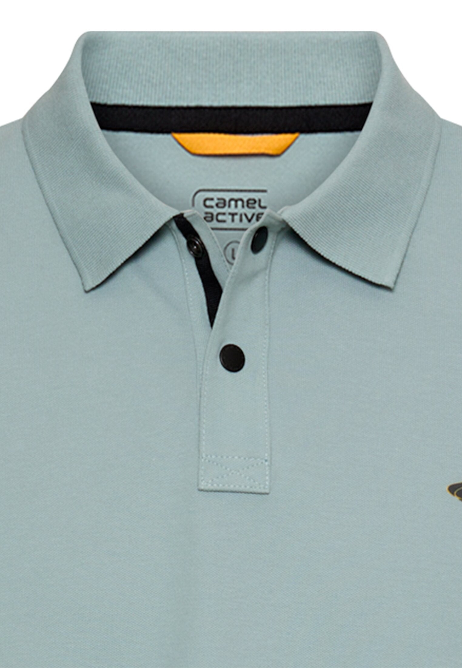 Camel active Herren Polo-Shirts Aqua Blue