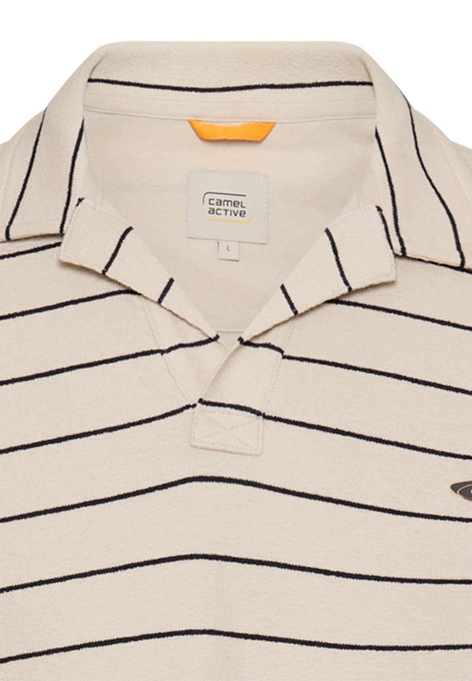 Camel active Herren Polo-Shirts Light Beige