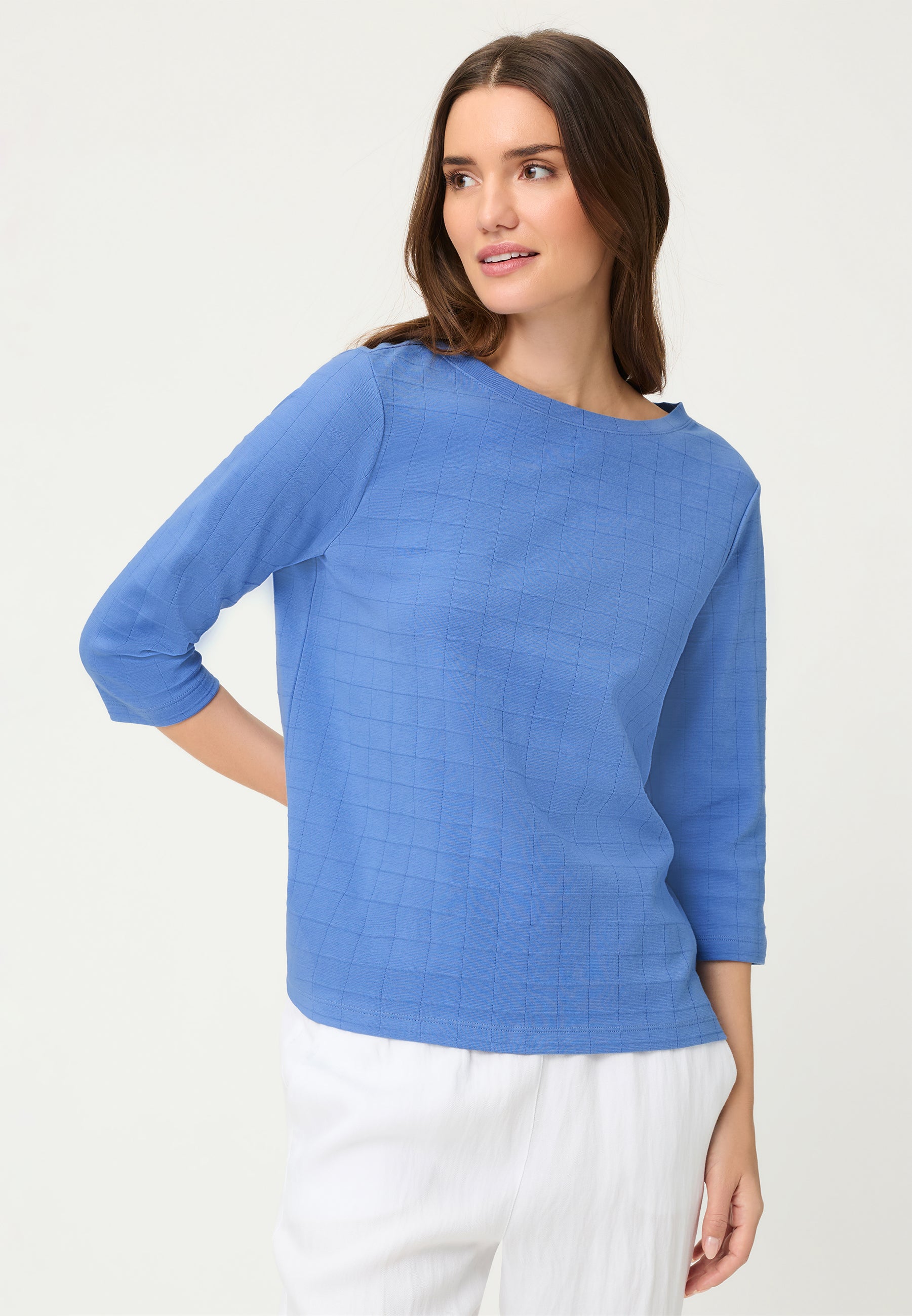 Olsen Damen T-Shirts Bay Blue