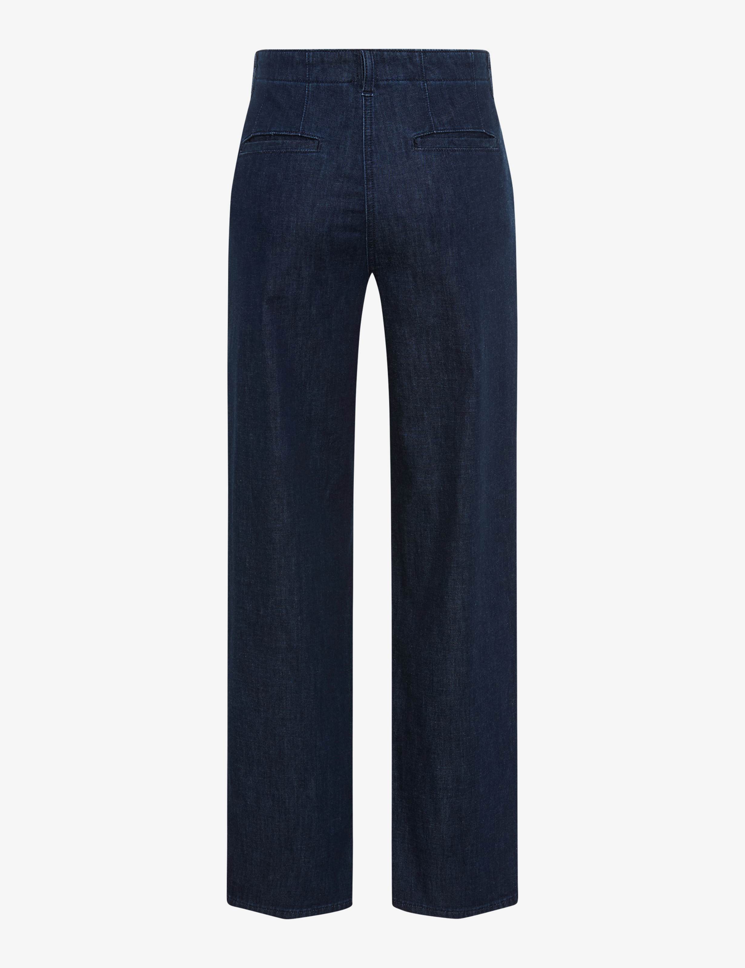 Brax Damen Jeans Clean Dark Blue